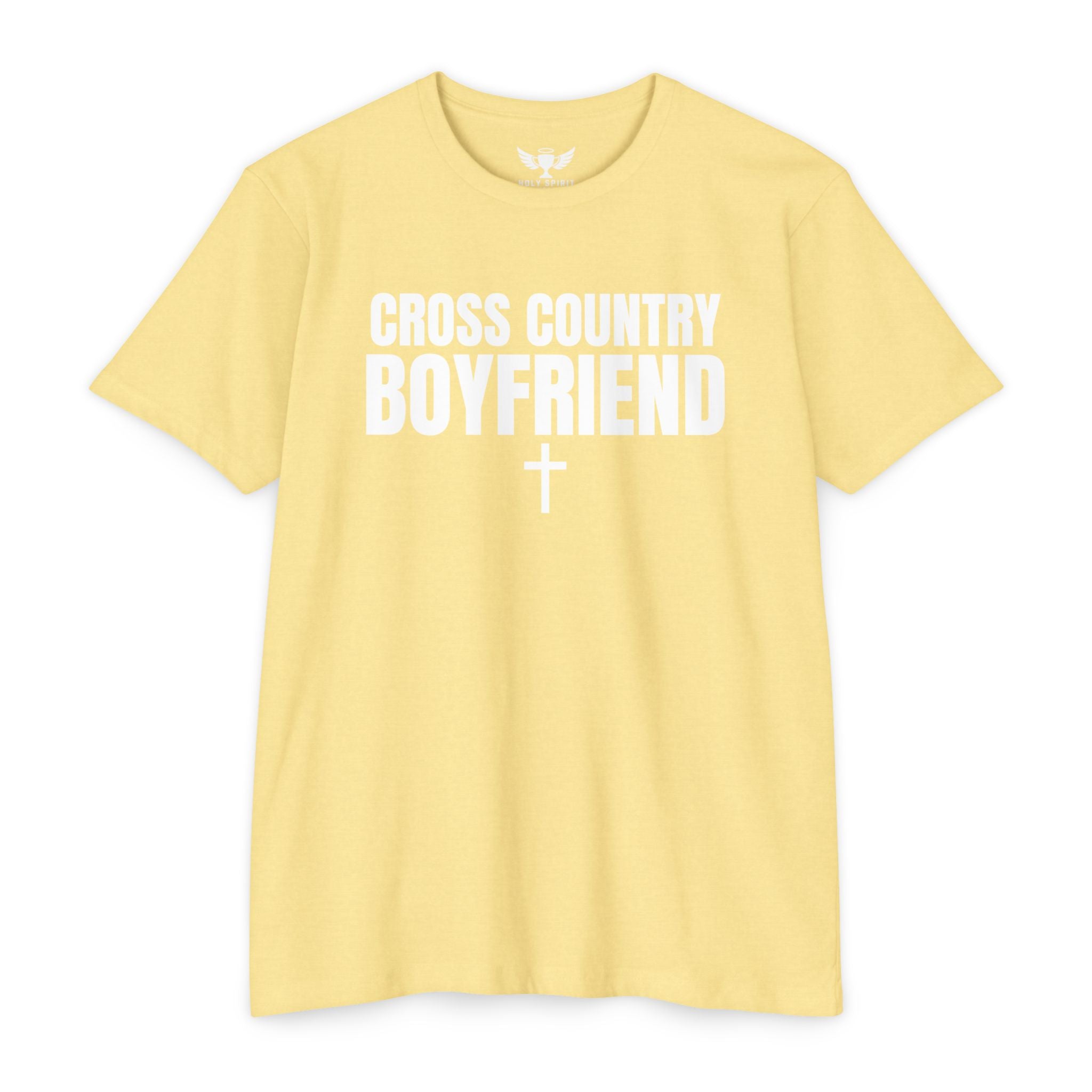 Cross Country Boyfriend T-Shirt — Personalized Back Number Track Tee