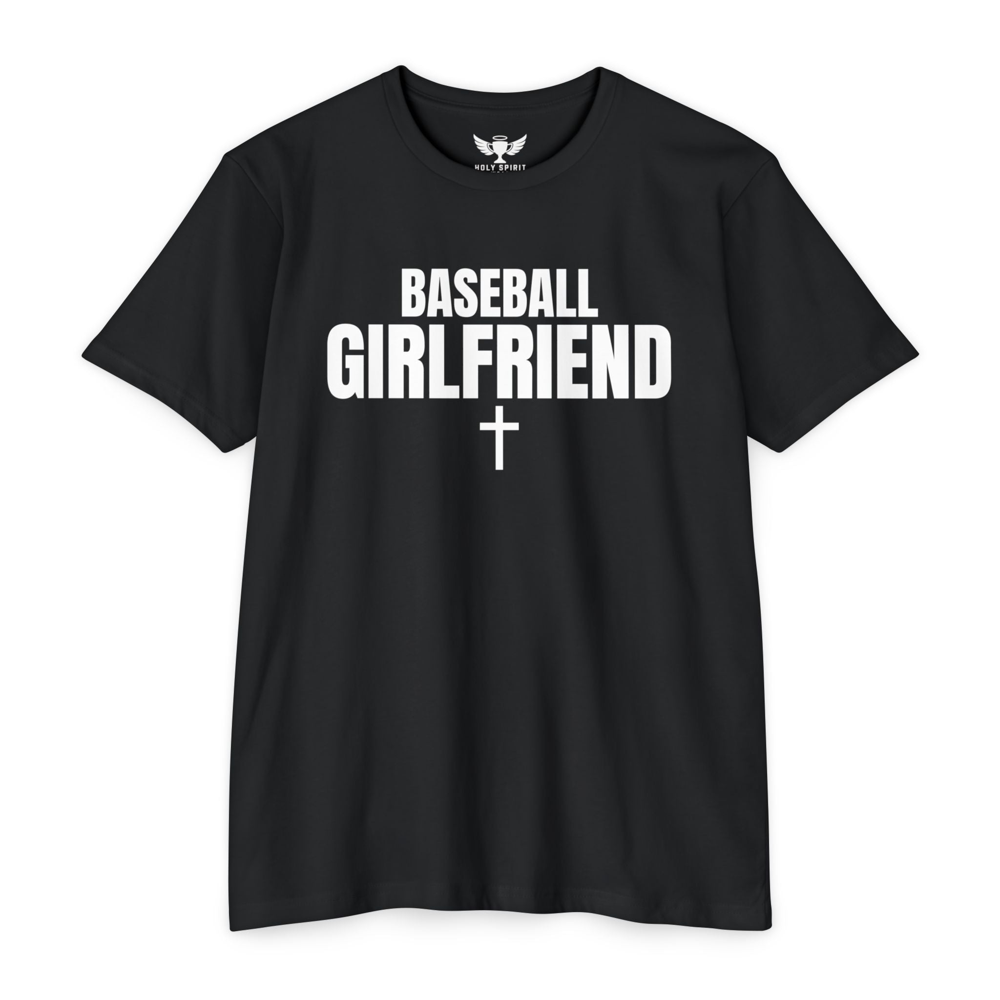 Baseball Girlfriend T-Shirt — Personalized Back Name & Number Tee