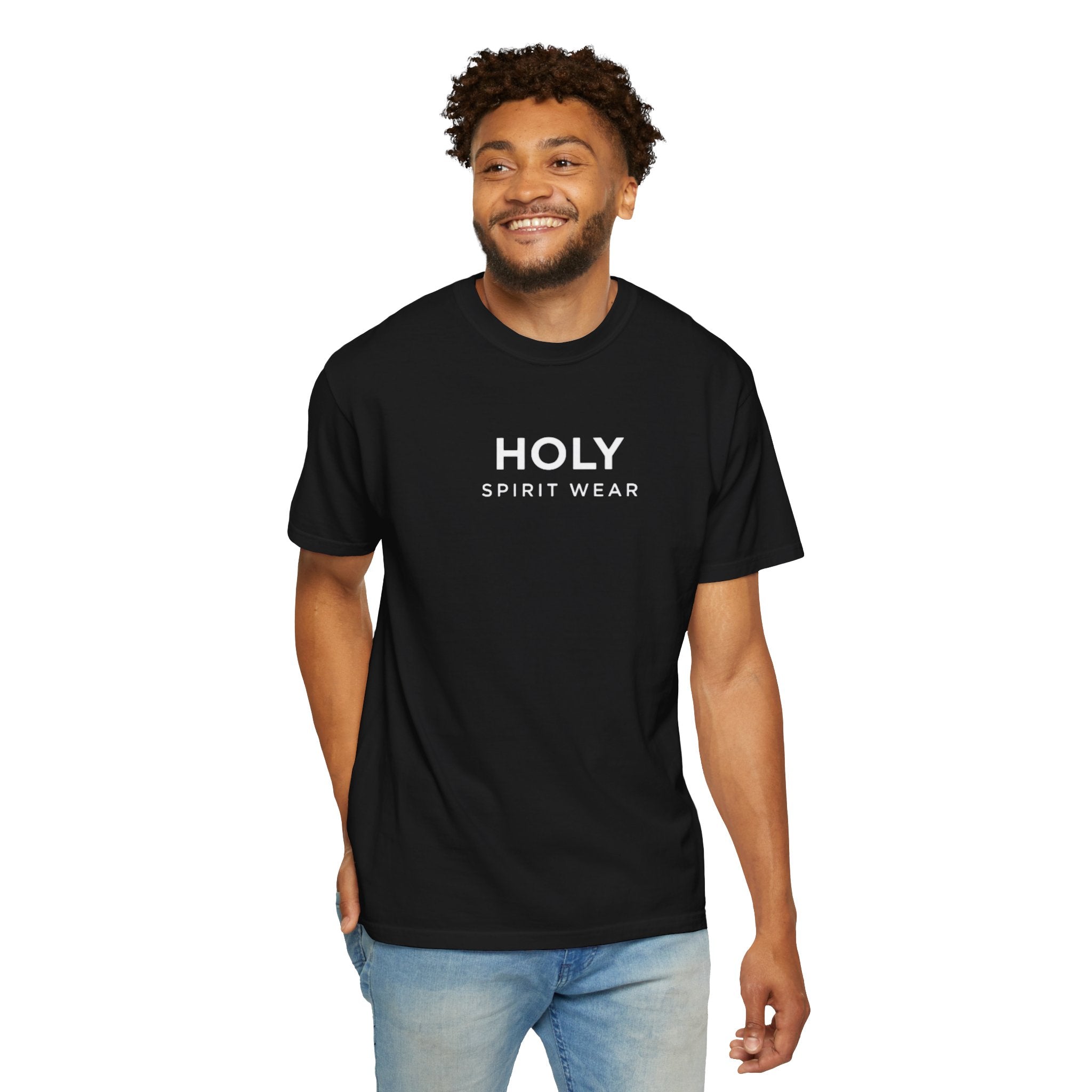 Joshua 1:9 Text Logo - Unisex Casual T-Shirt
