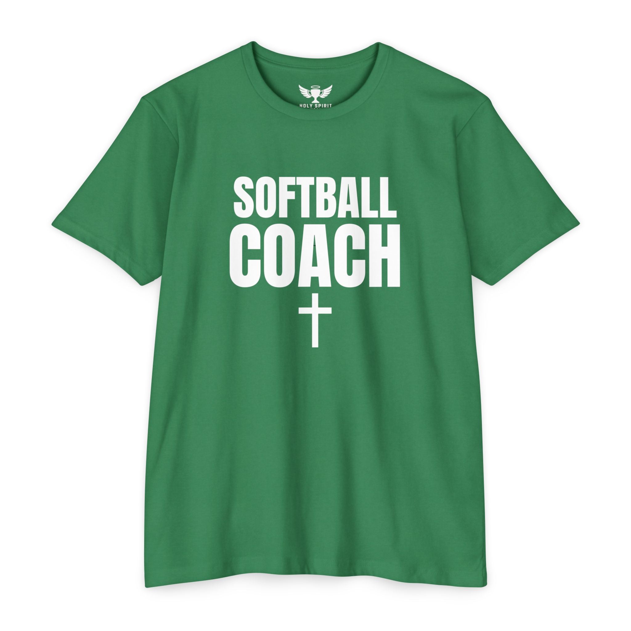 Softball Coach T-Shirt – Custom Back Name & Number