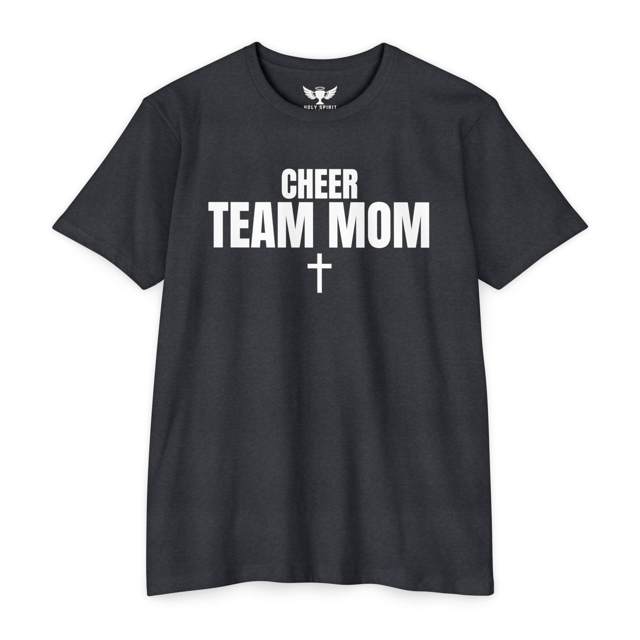 Cheer Team Mom T-Shirt — Personalized Back Number and Name