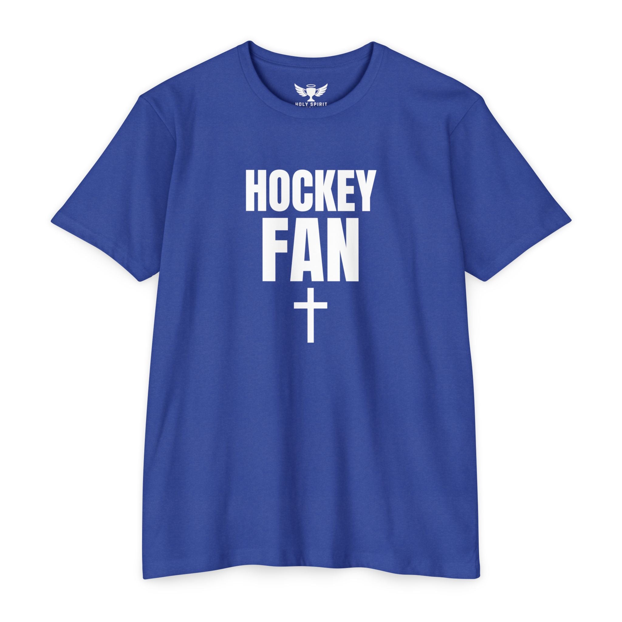 Hockey Fan T-Shirt —Custom Name & Number Sports Tee