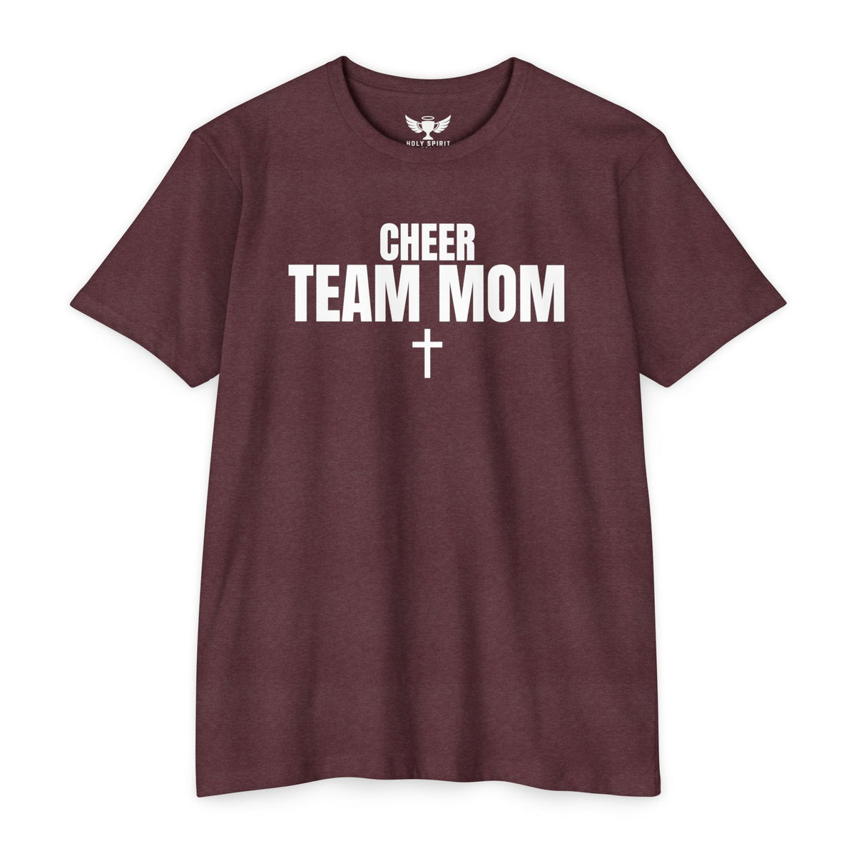 Cheer Team Mom T-Shirt — Personalized Back Number and Name
