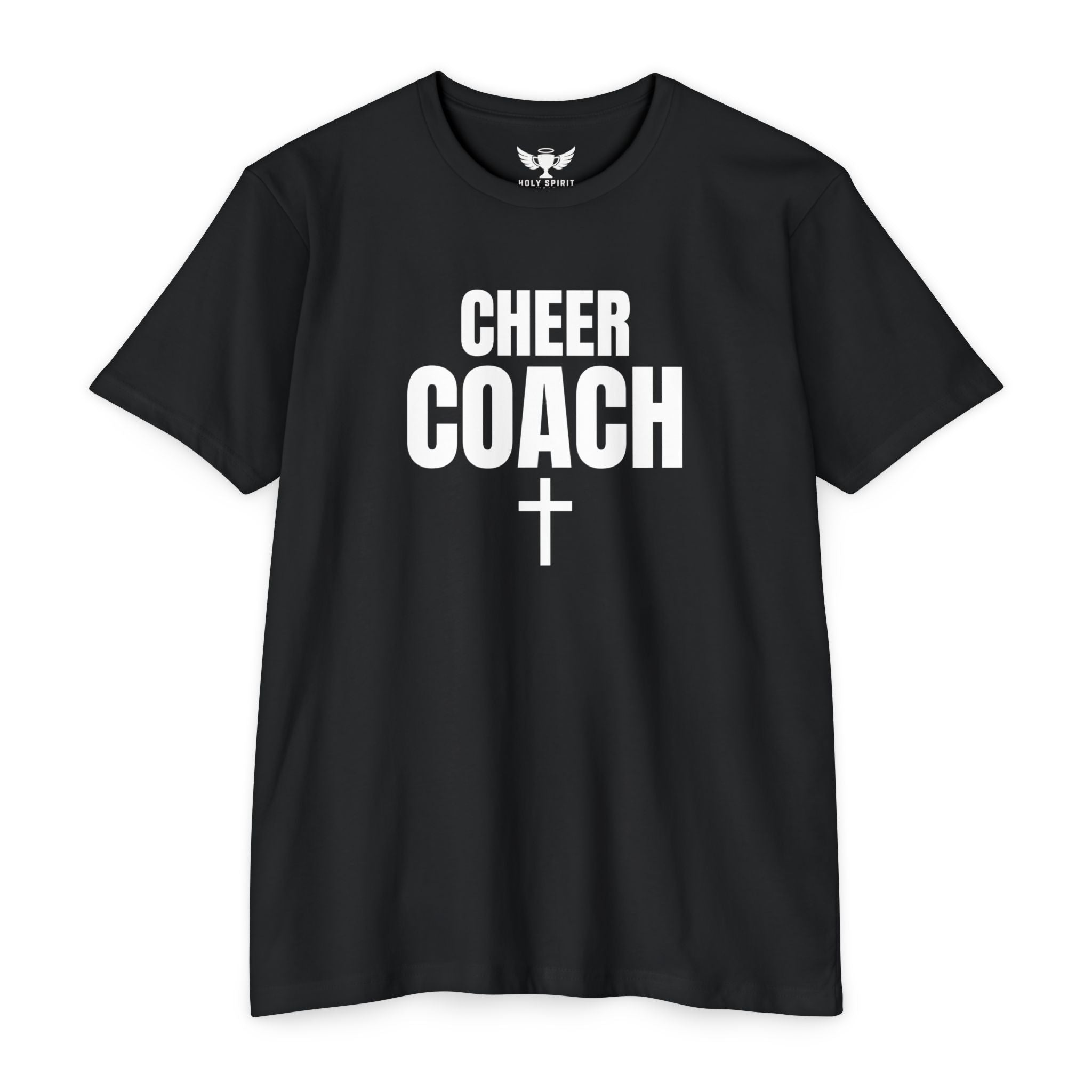 Cheer Coach T-Shirt — Personalized Back Number & Name