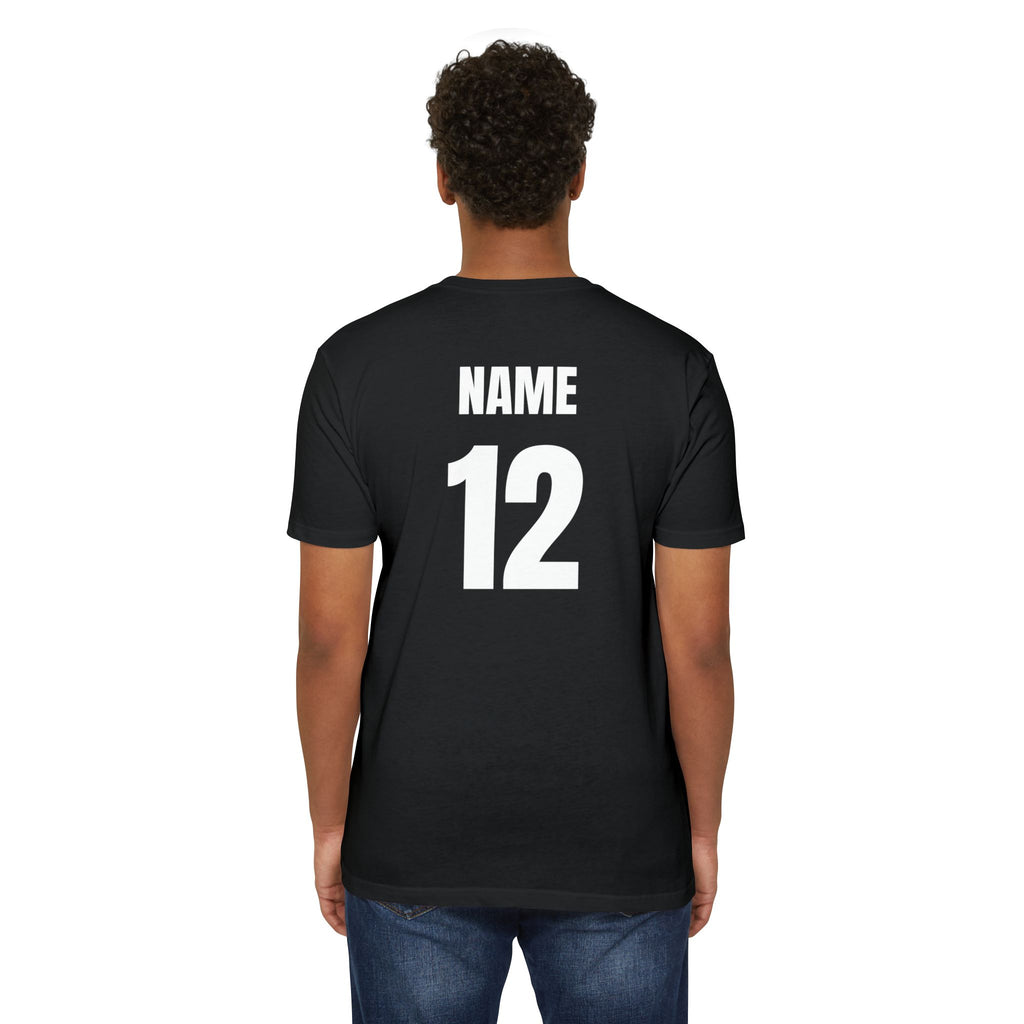 Baseball Mom T-Shirt - Custom Back Name & Number