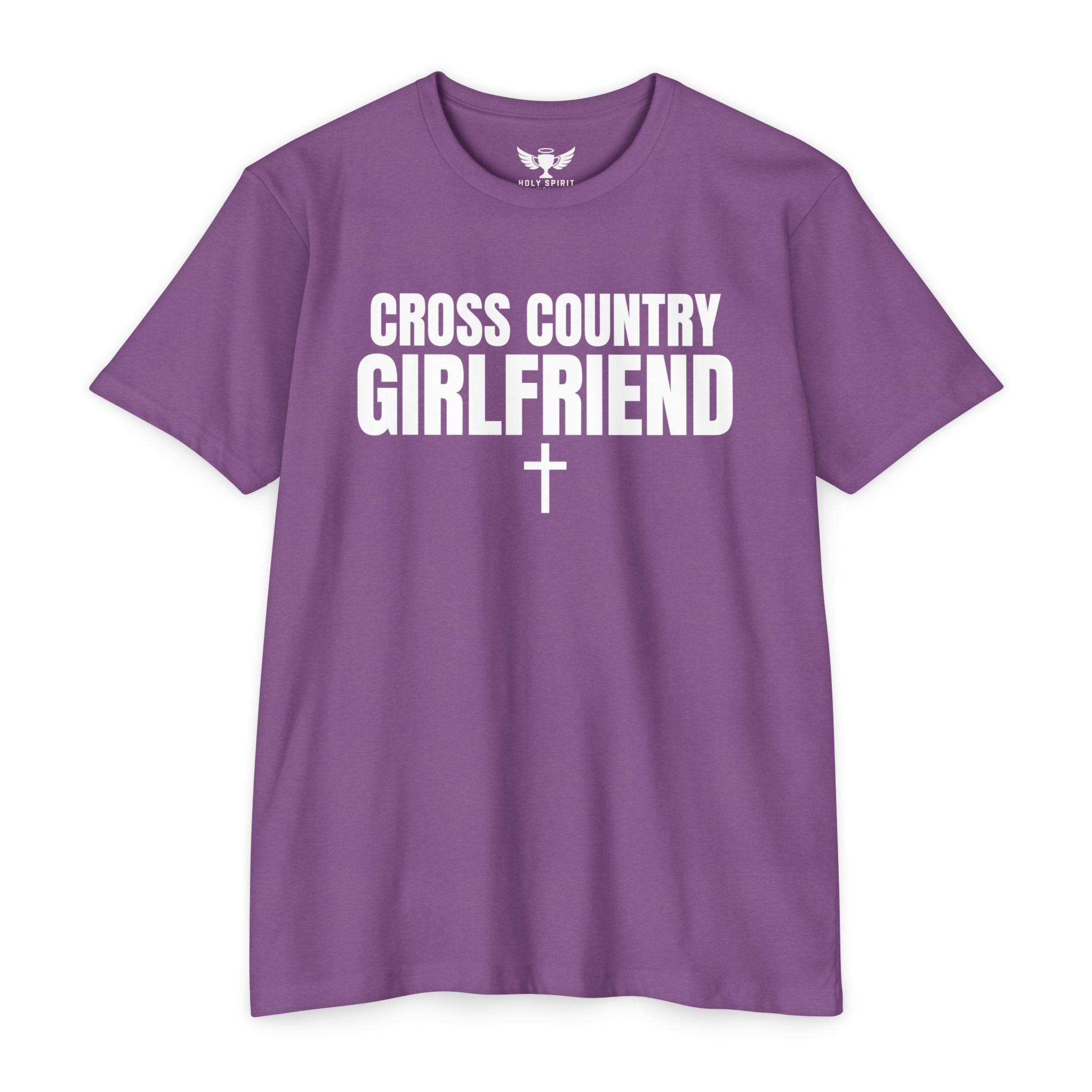 Cross Country Girlfriend T-Shirt — Custom Name & Number Sports Tee