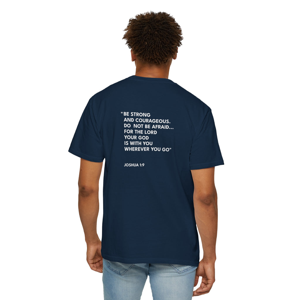 Joshua 1:9 Unisex Logo Casual T-Shirt