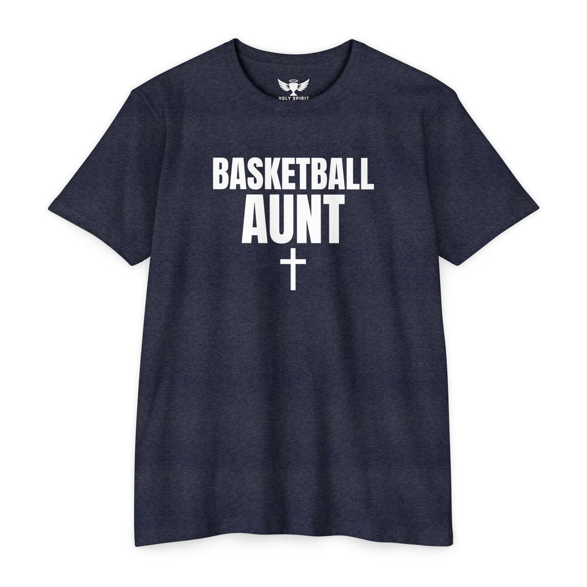 Basketball Aunt T-Shirt — Custom Back Name & Number