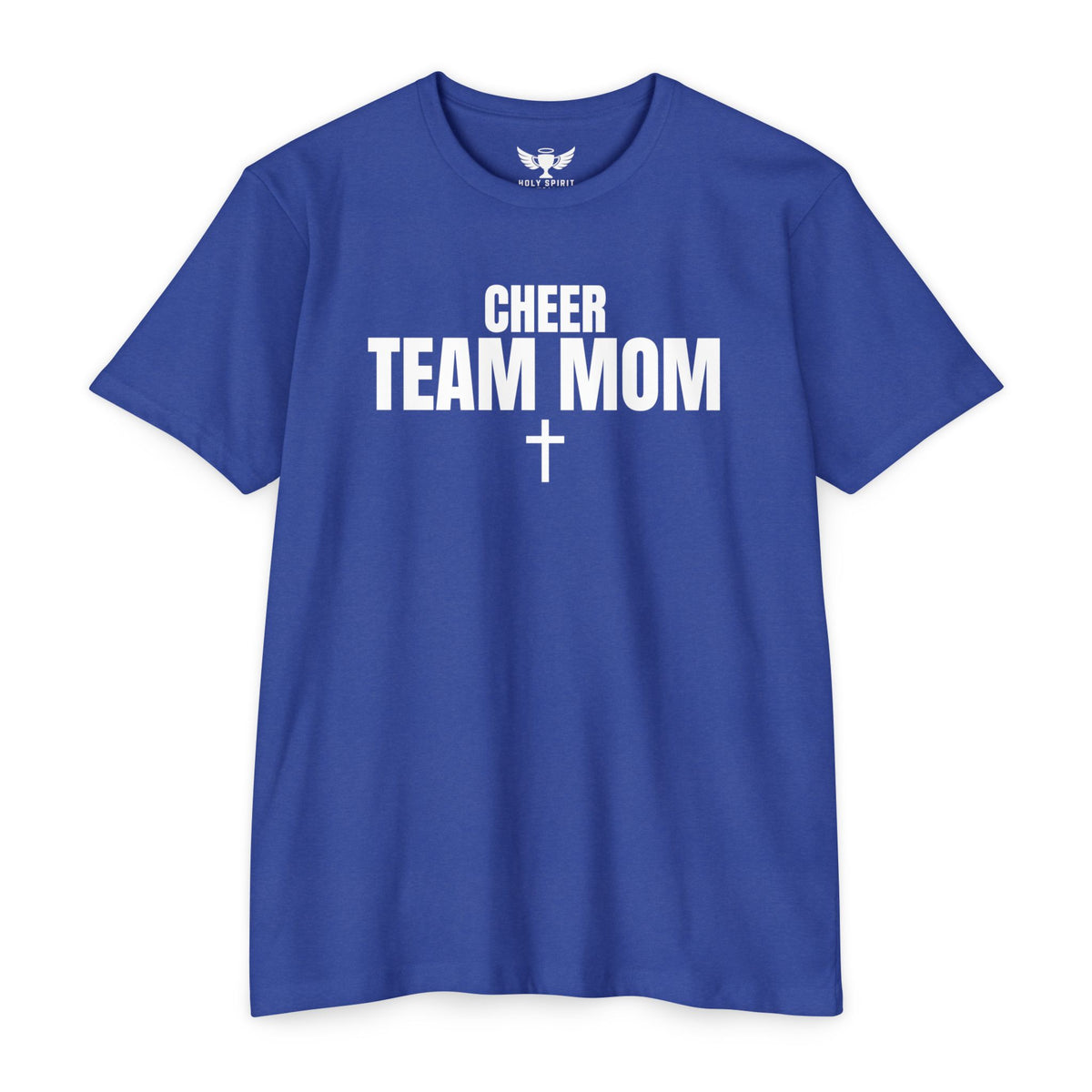 Cheer Team Mom T-Shirt — Personalized Back Number and Name
