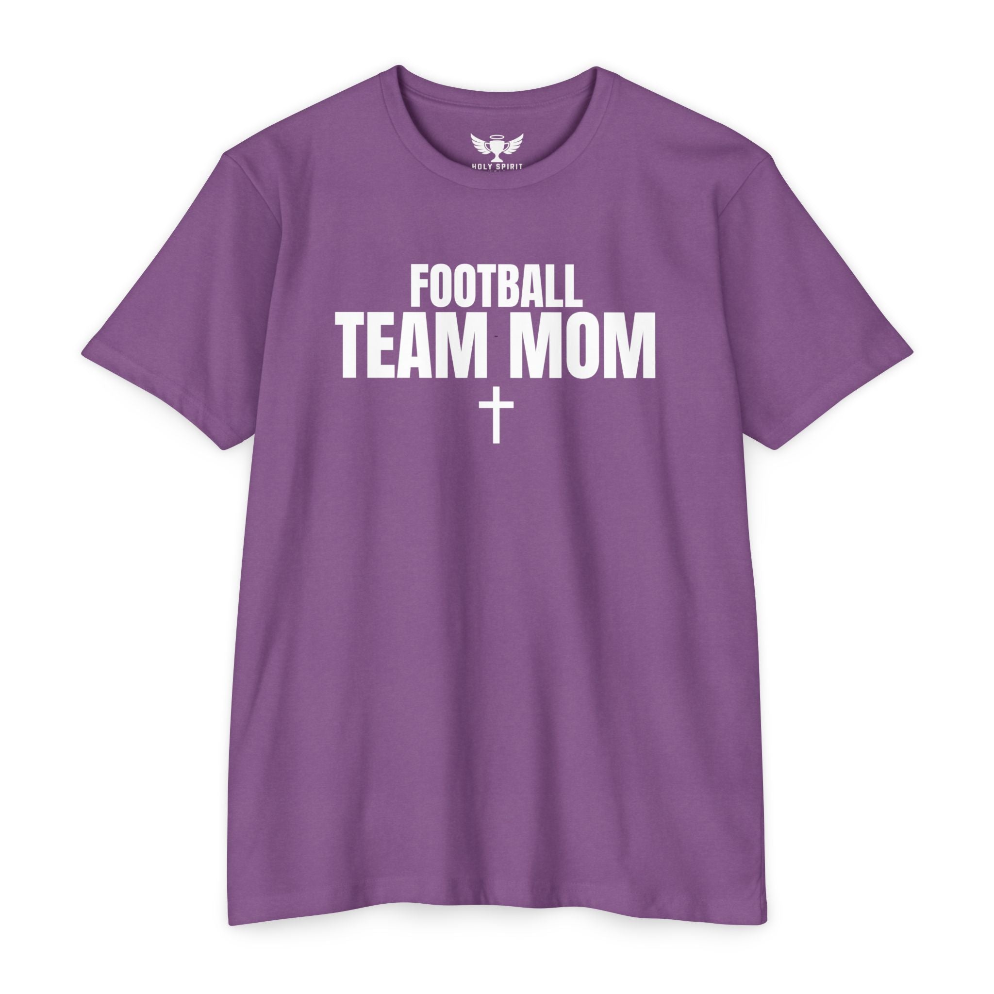 Football Team Mom T-Shirt — Personalized Back Number Jersey