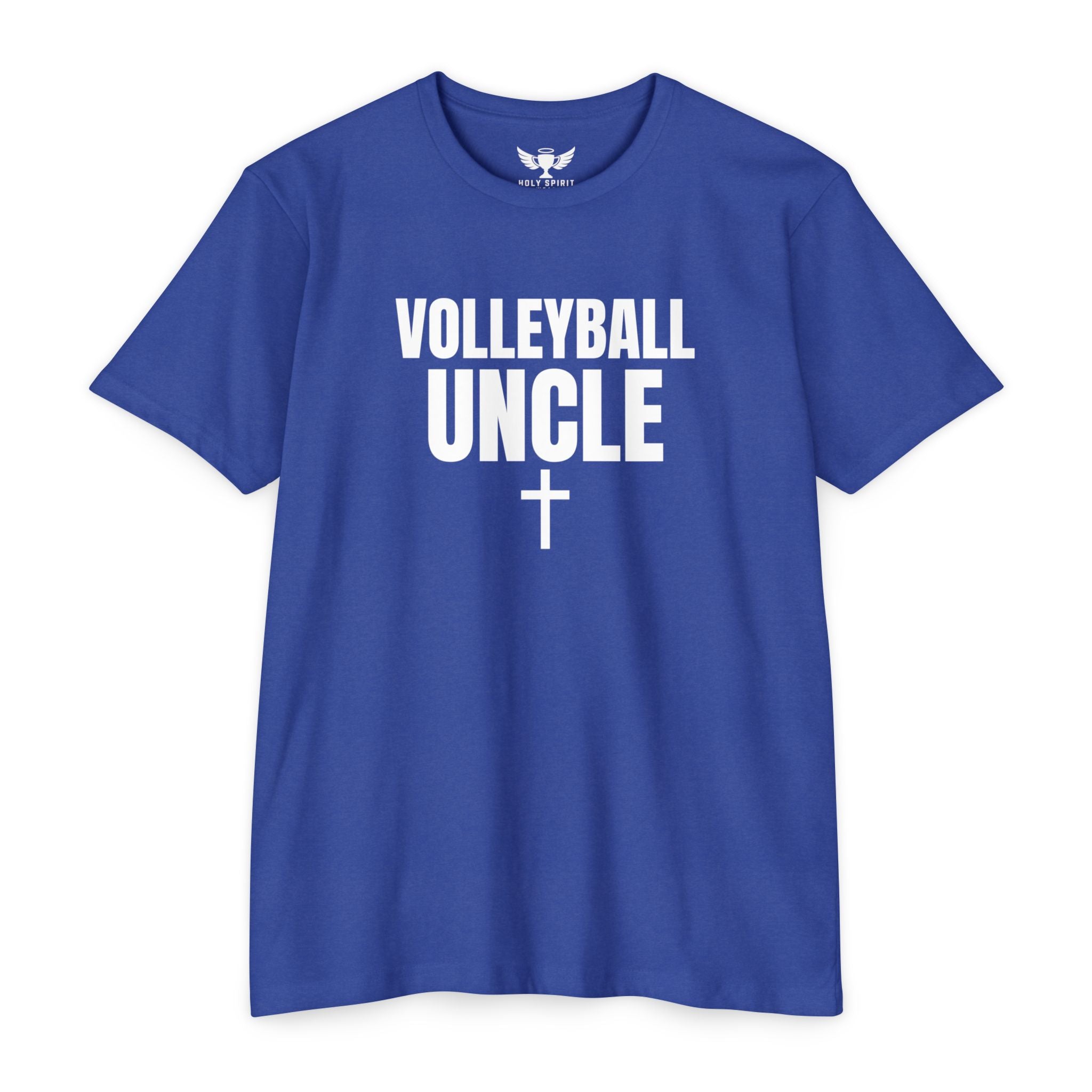 Volleyball Uncle T-Shirt — Custom Name & Number Sports Tee
