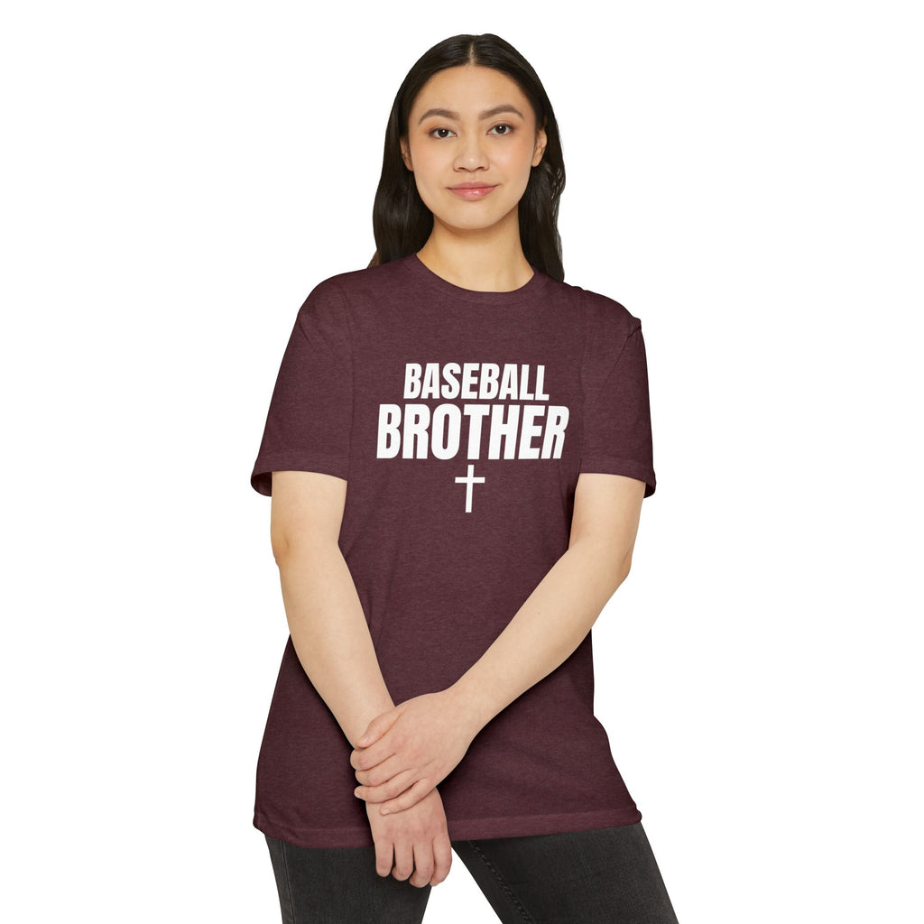 Baseball Brother T-Shirt — Custom Back Name & Number
