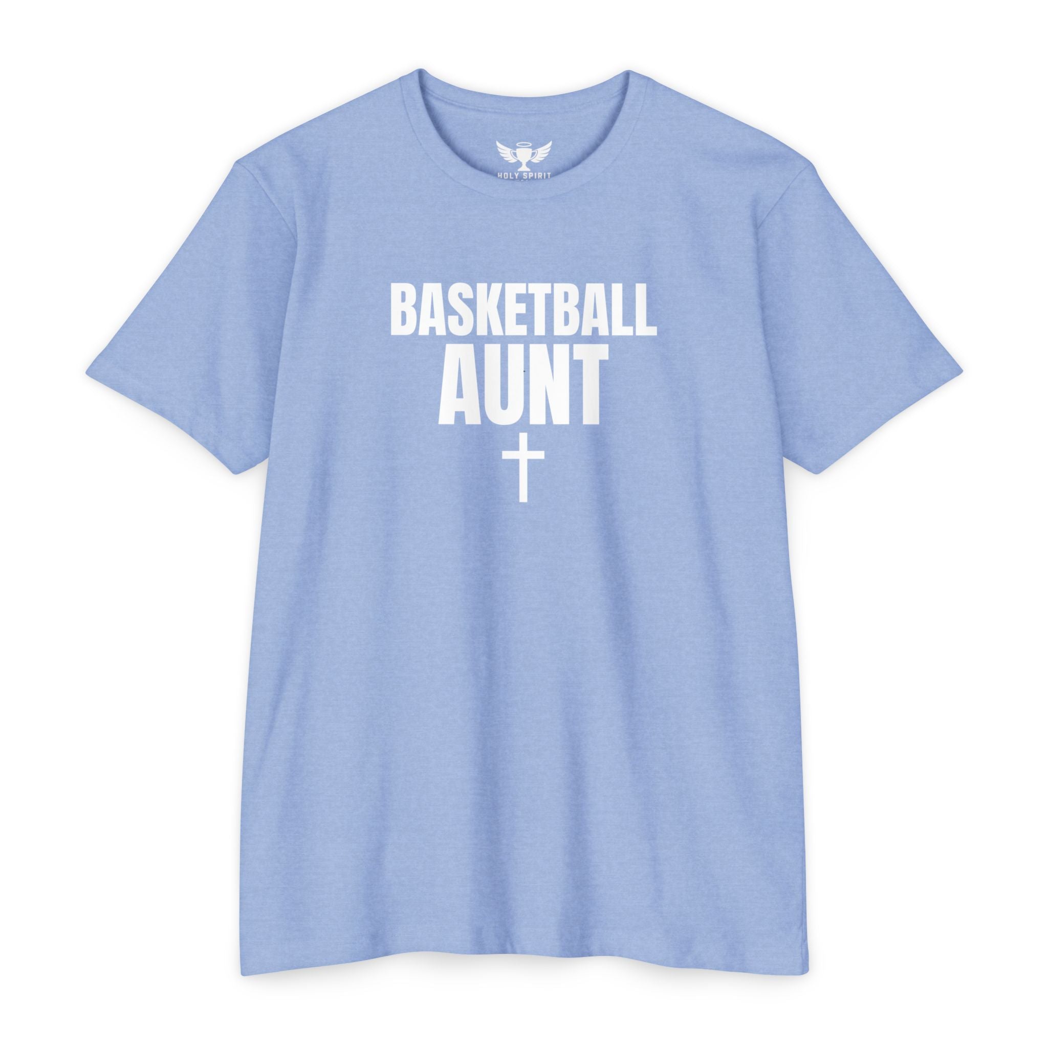 Basketball Aunt T-Shirt — Custom Back Name & Number