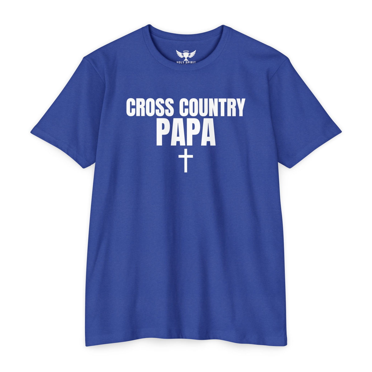 Cross Country Papa T-Shirt — Custom Back Name & Number