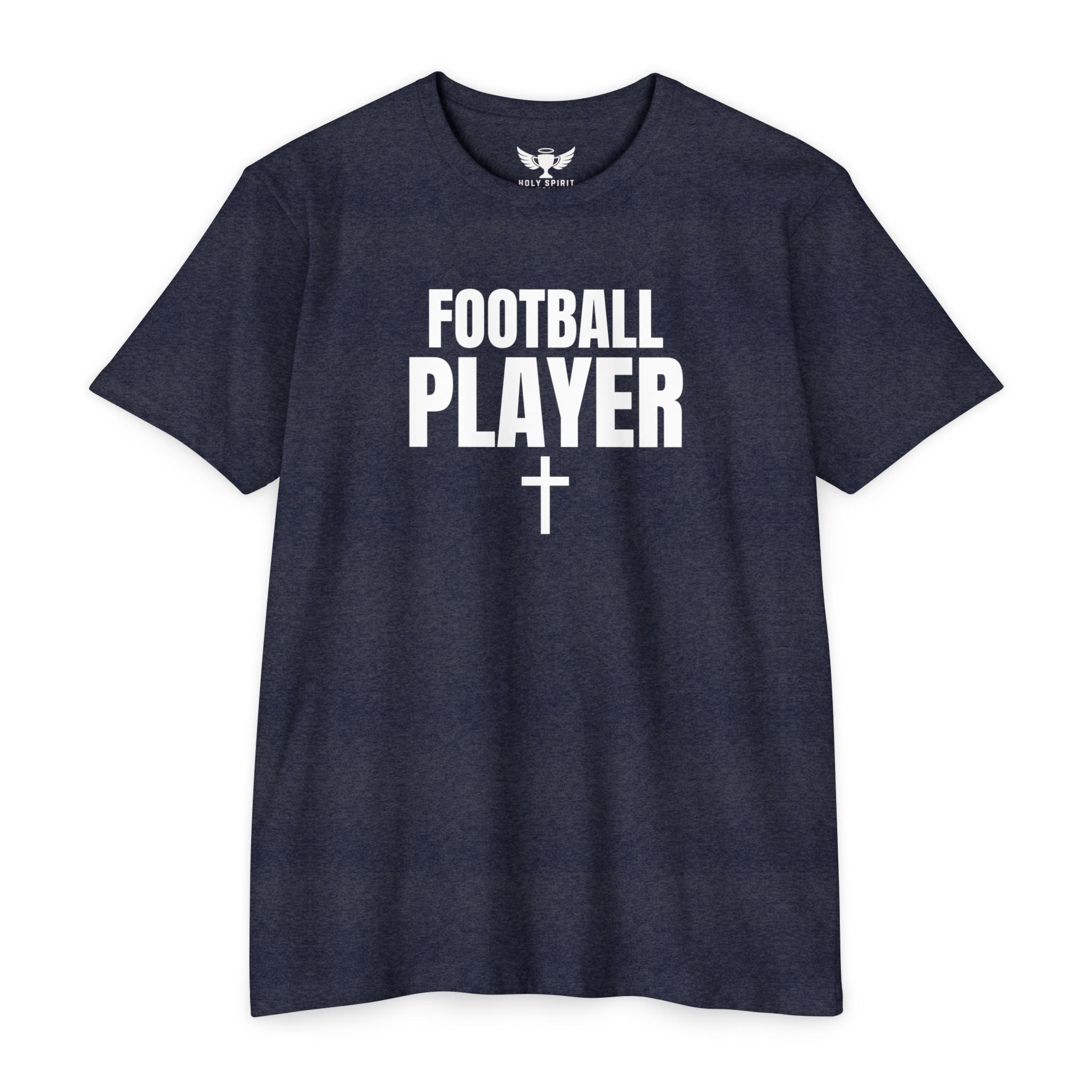 Football Player T-Shirt — Personalized Back Number & Name
