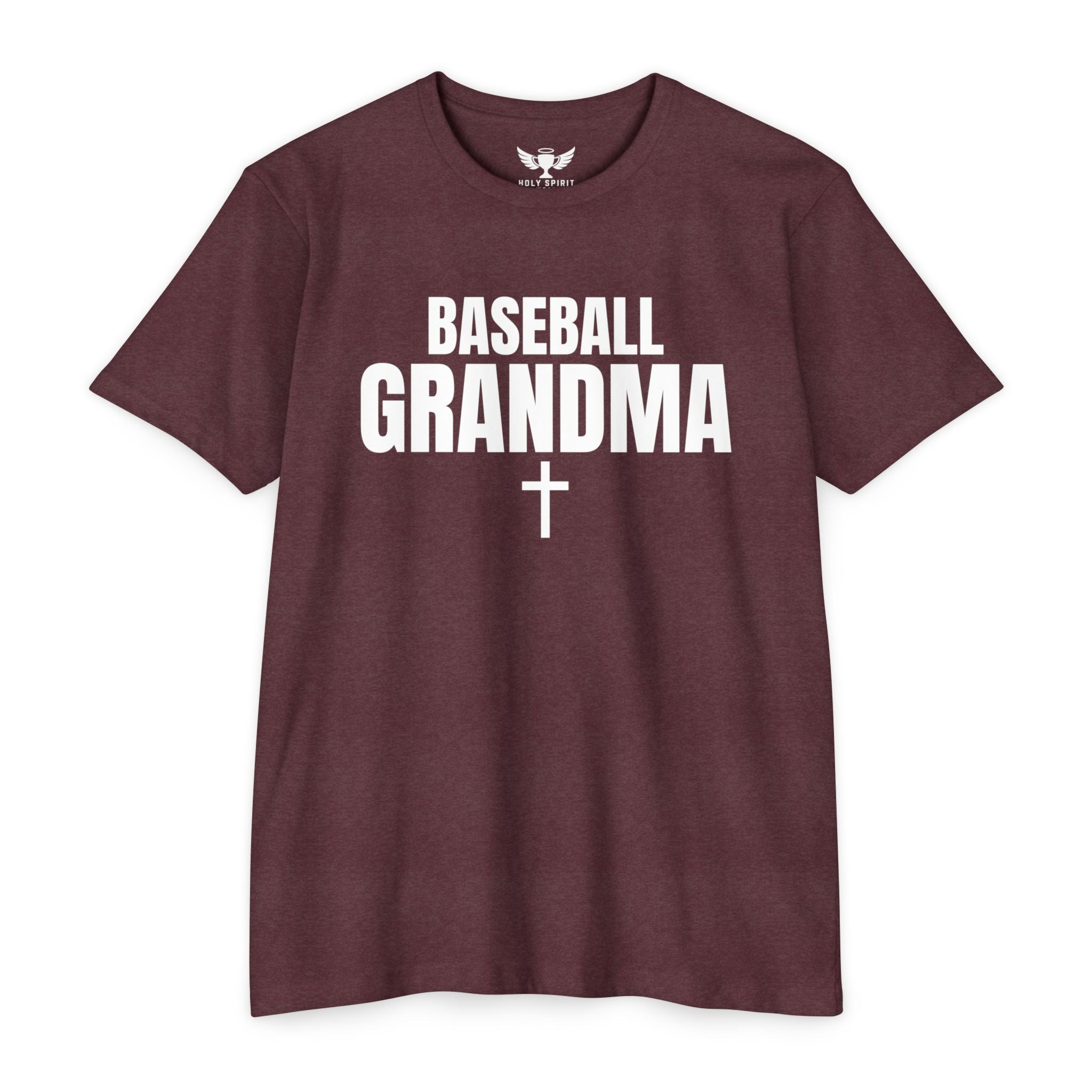 Baseball Grandma T-Shirt — Custom Back Name & Number