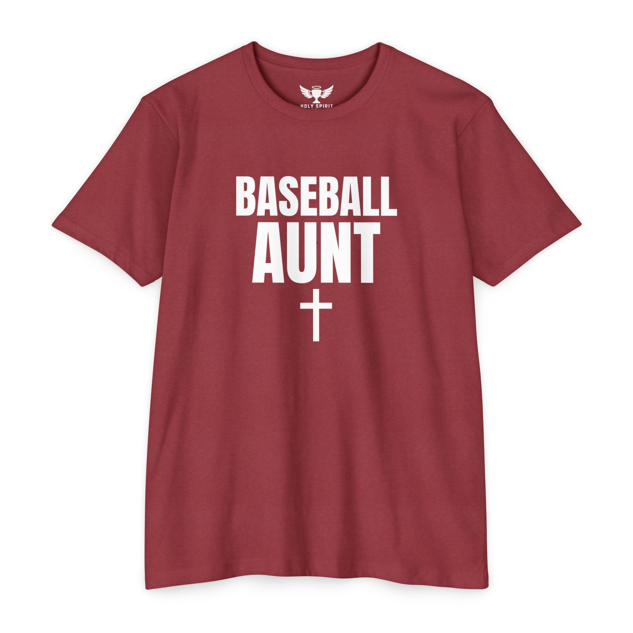 Baseball Aunt T-Shirt  — Custom Name & Number