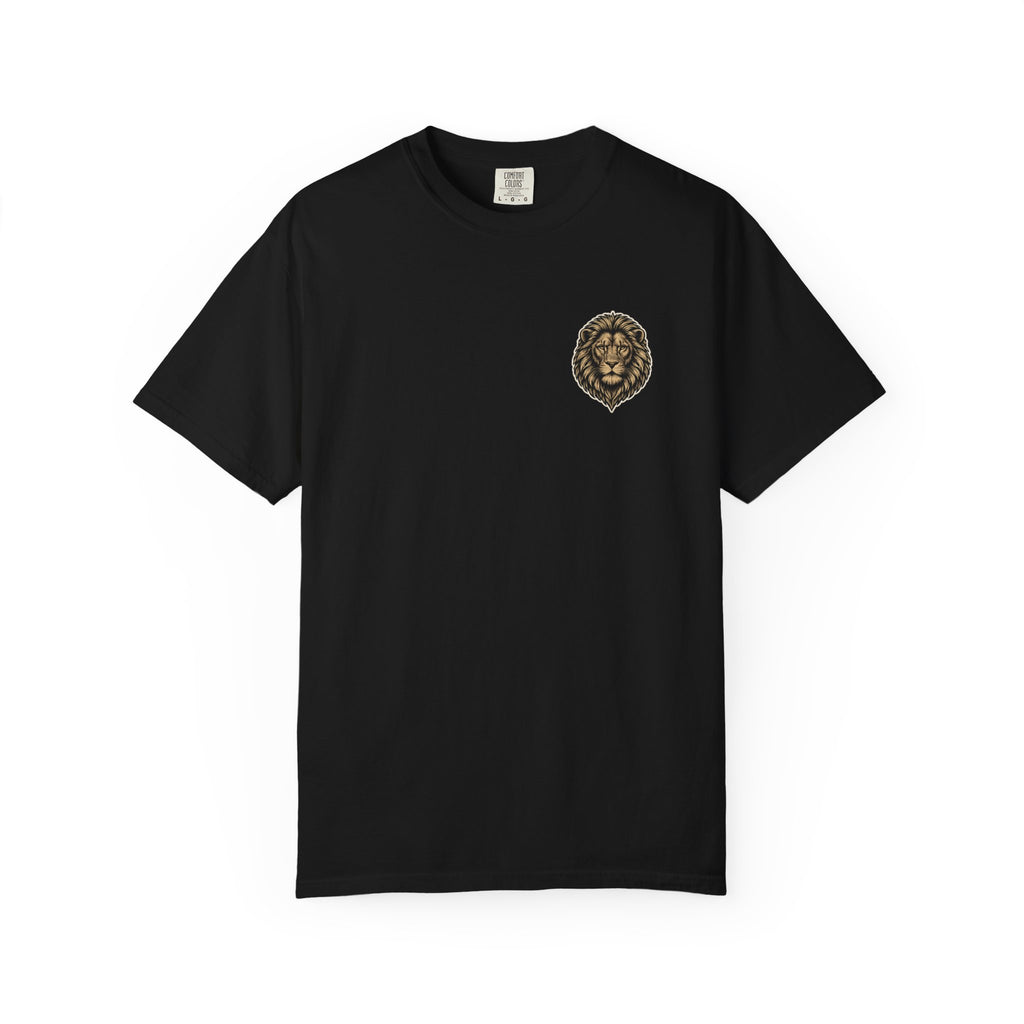 Proverbs 28:1 Streetwear T-Shirt — Comfort Colors Garment-Dyed Tee