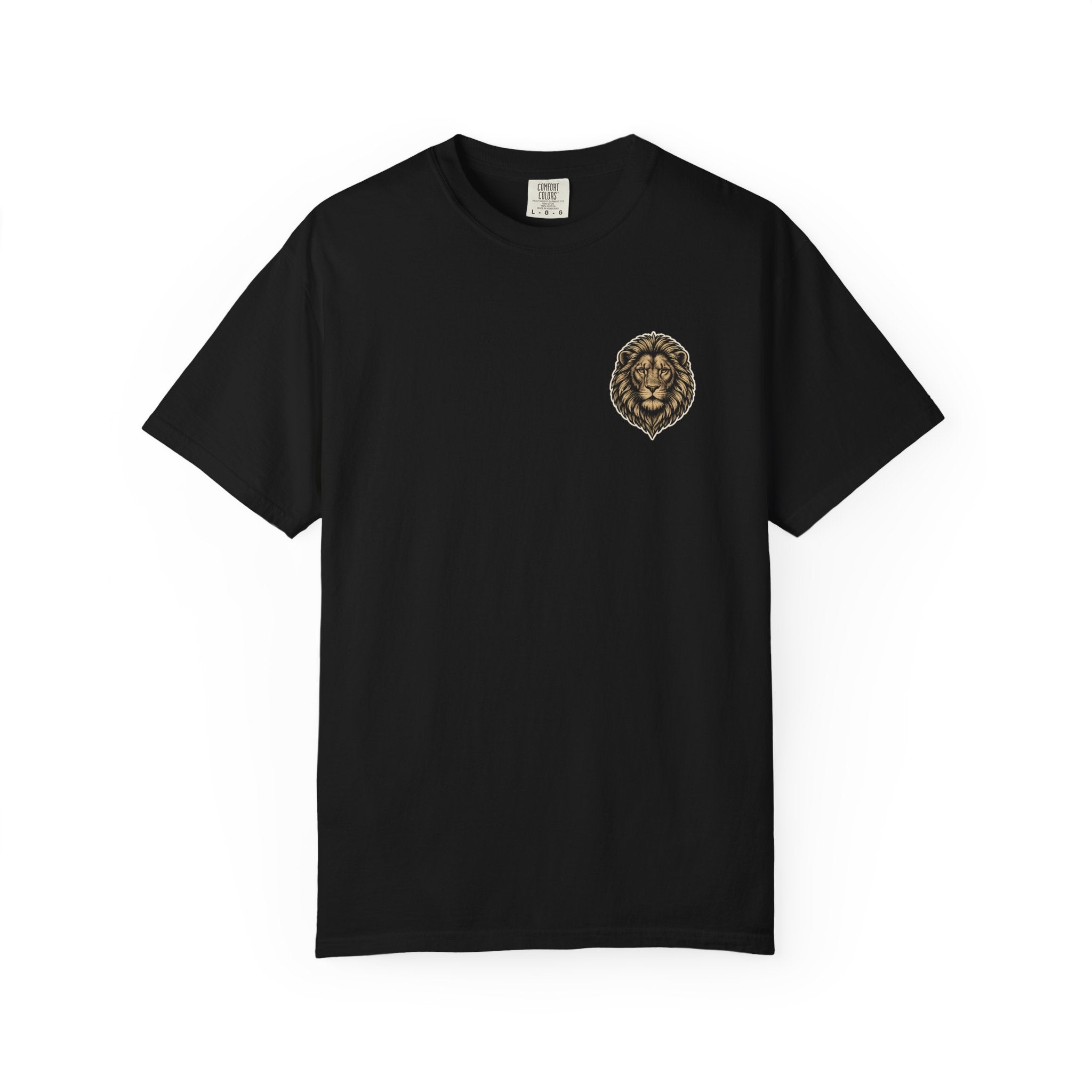 Proverbs 28:1 Streetwear T-Shirt — Comfort Colors Garment-Dyed Tee
