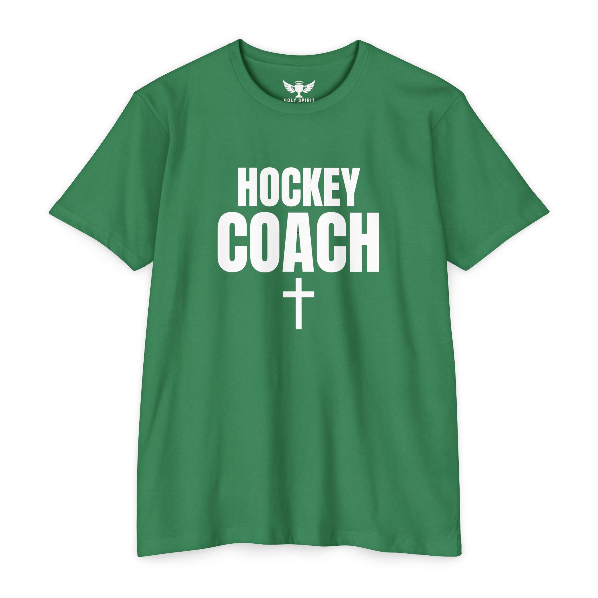 Hockey Coach T-Shirt — Personalized Name & Number Jersey