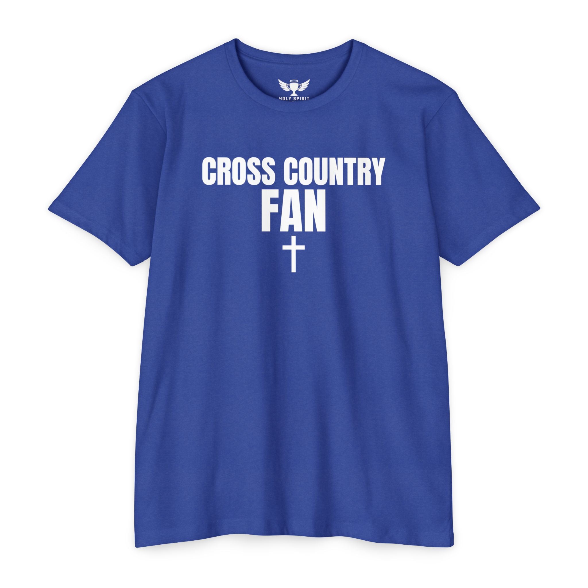 Cross Country Fan T-Shirt — Custom Name & Number Sports Tee