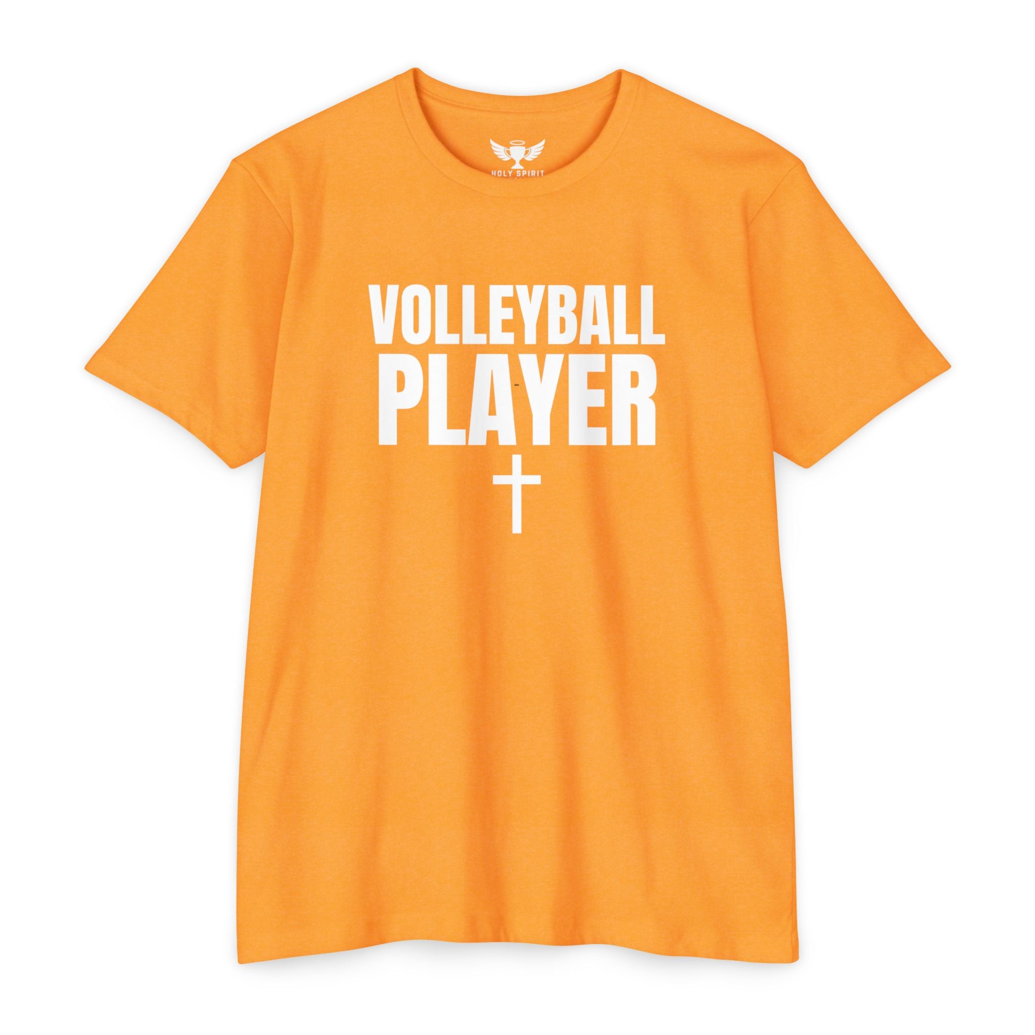 Volleyball Player T-Shirt — Custom Name & Number Sports Tee