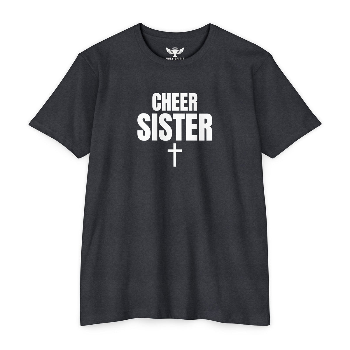 Cheer Sister T-Shirt — Personalized Back Name and Number