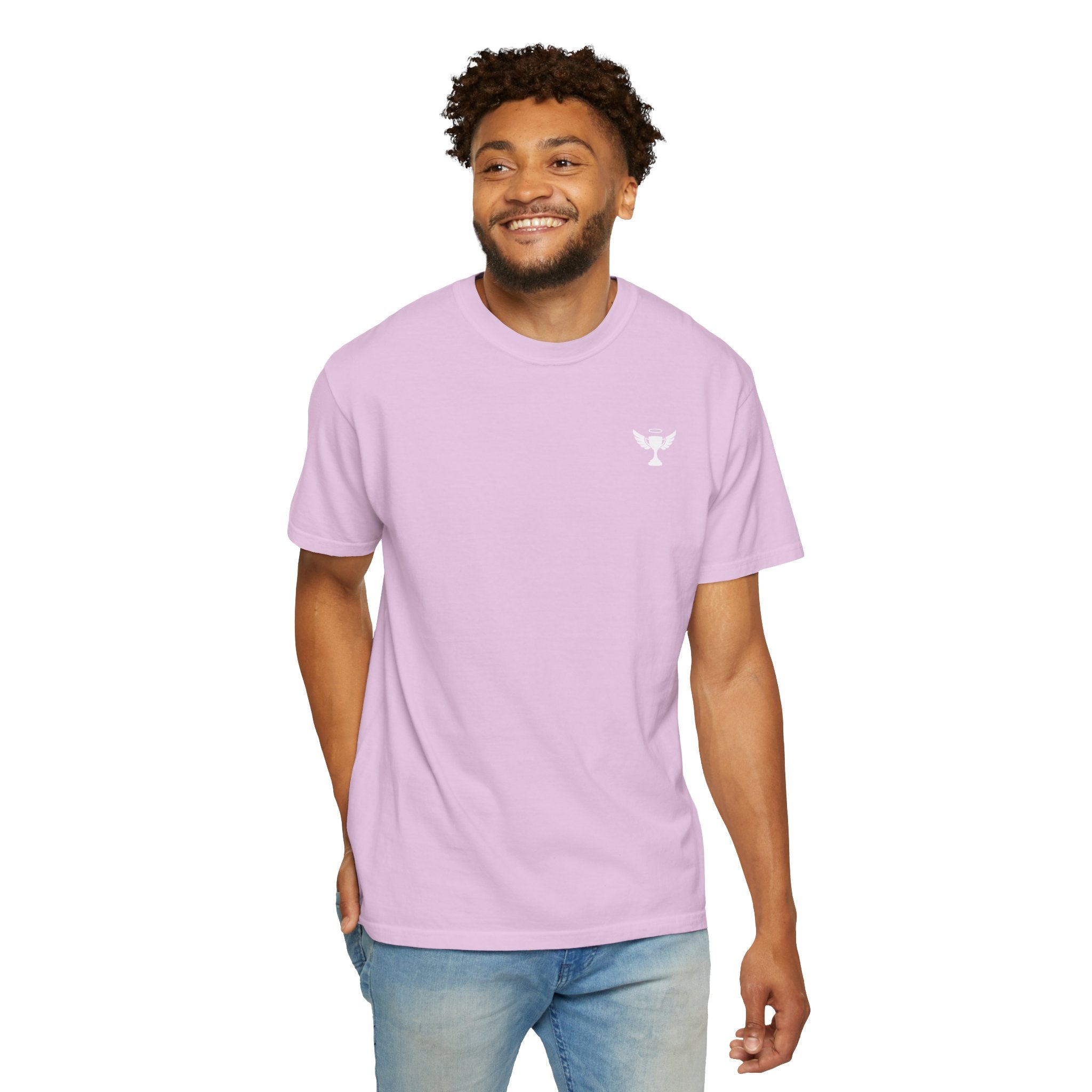 Matthew 19:26 Unisex Logo Casual T-Shirt