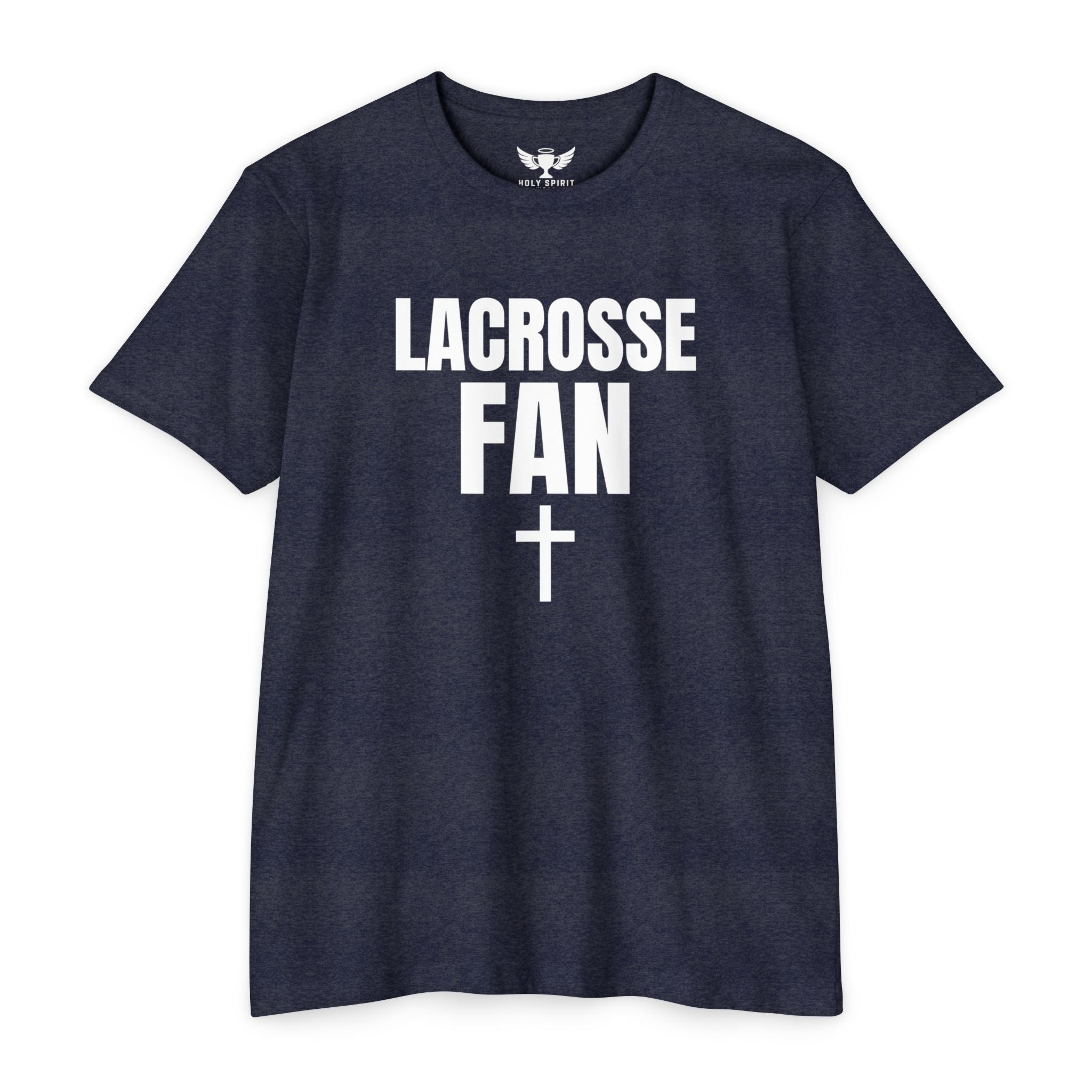 Lacrosse Fan T-Shirt — Custom Back Name & Number