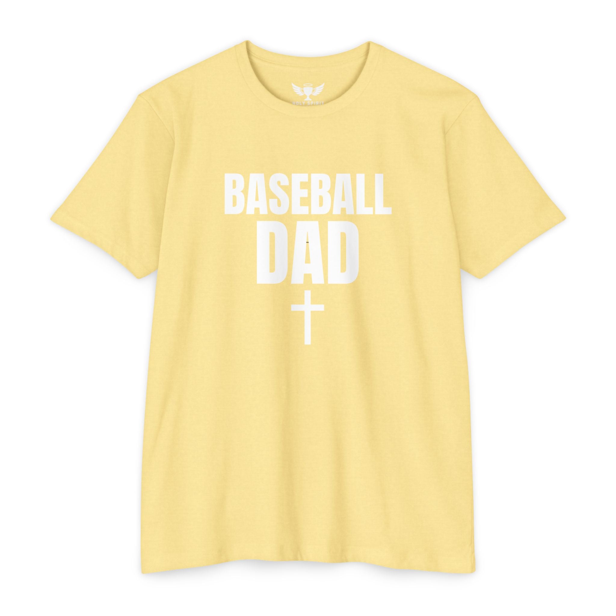 Baseball Dad T-Shirt — Custom Back Name & Number