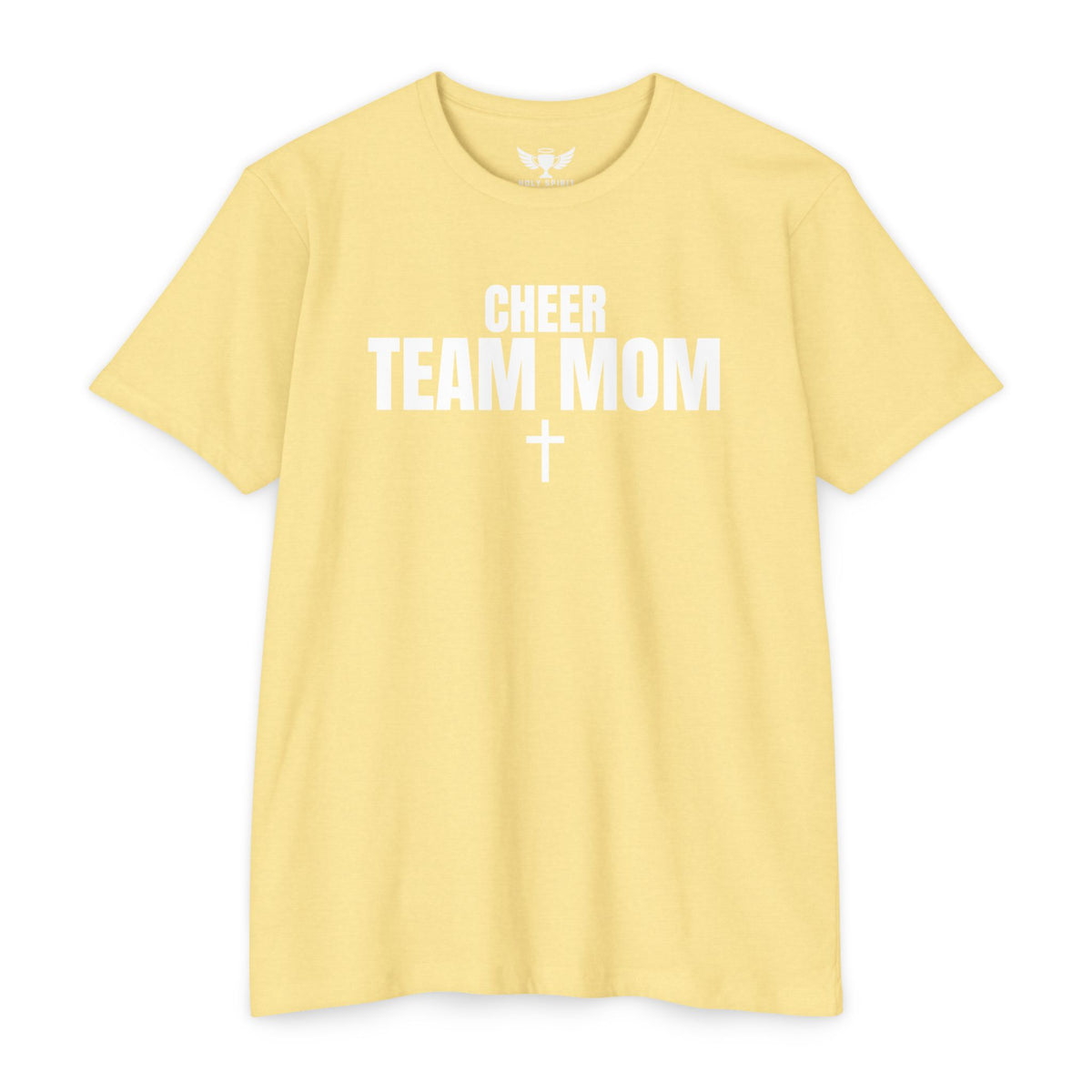 Cheer Team Mom T-Shirt — Personalized Back Number and Name
