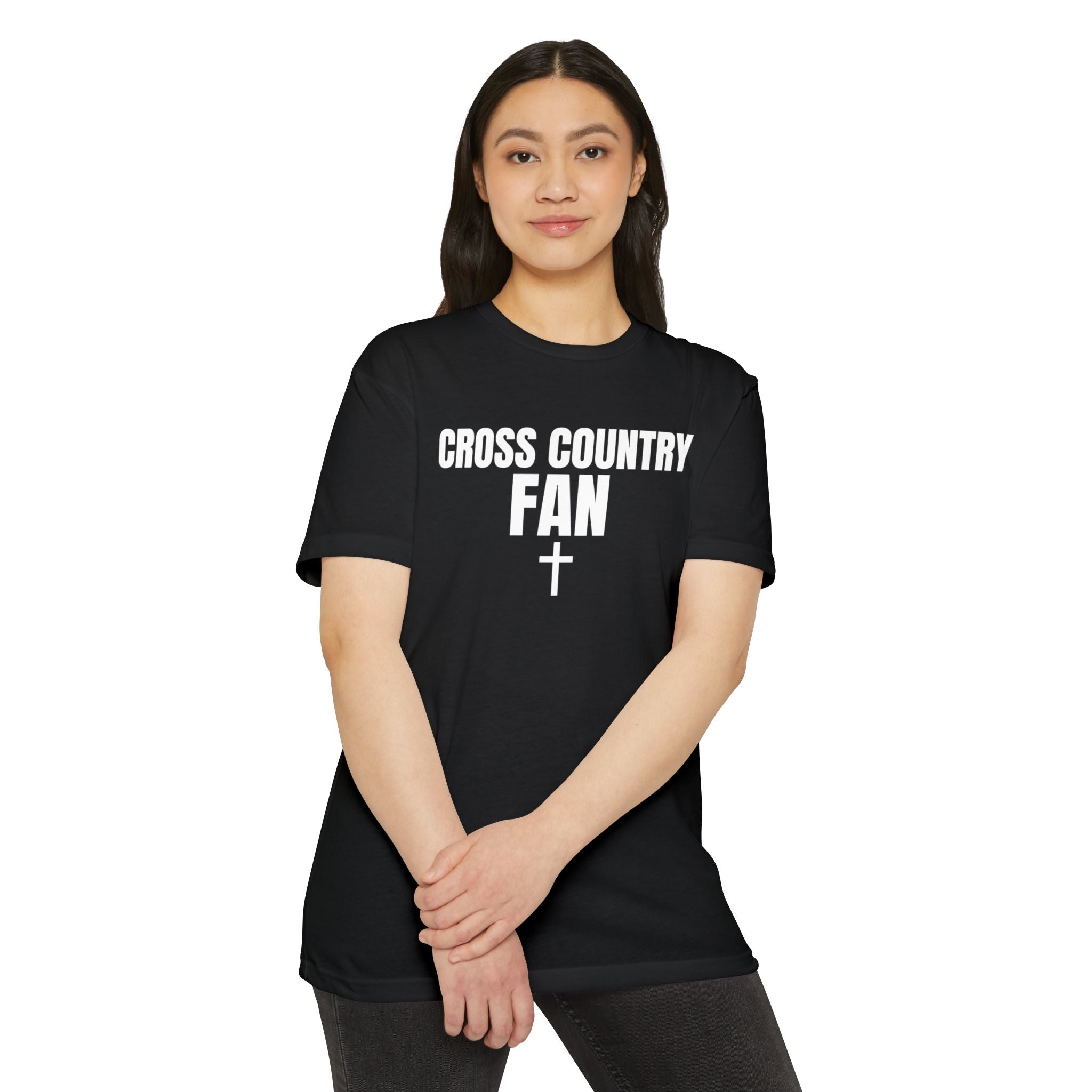 Cross Country Fan T-Shirt — Custom Name & Number Sports Tee