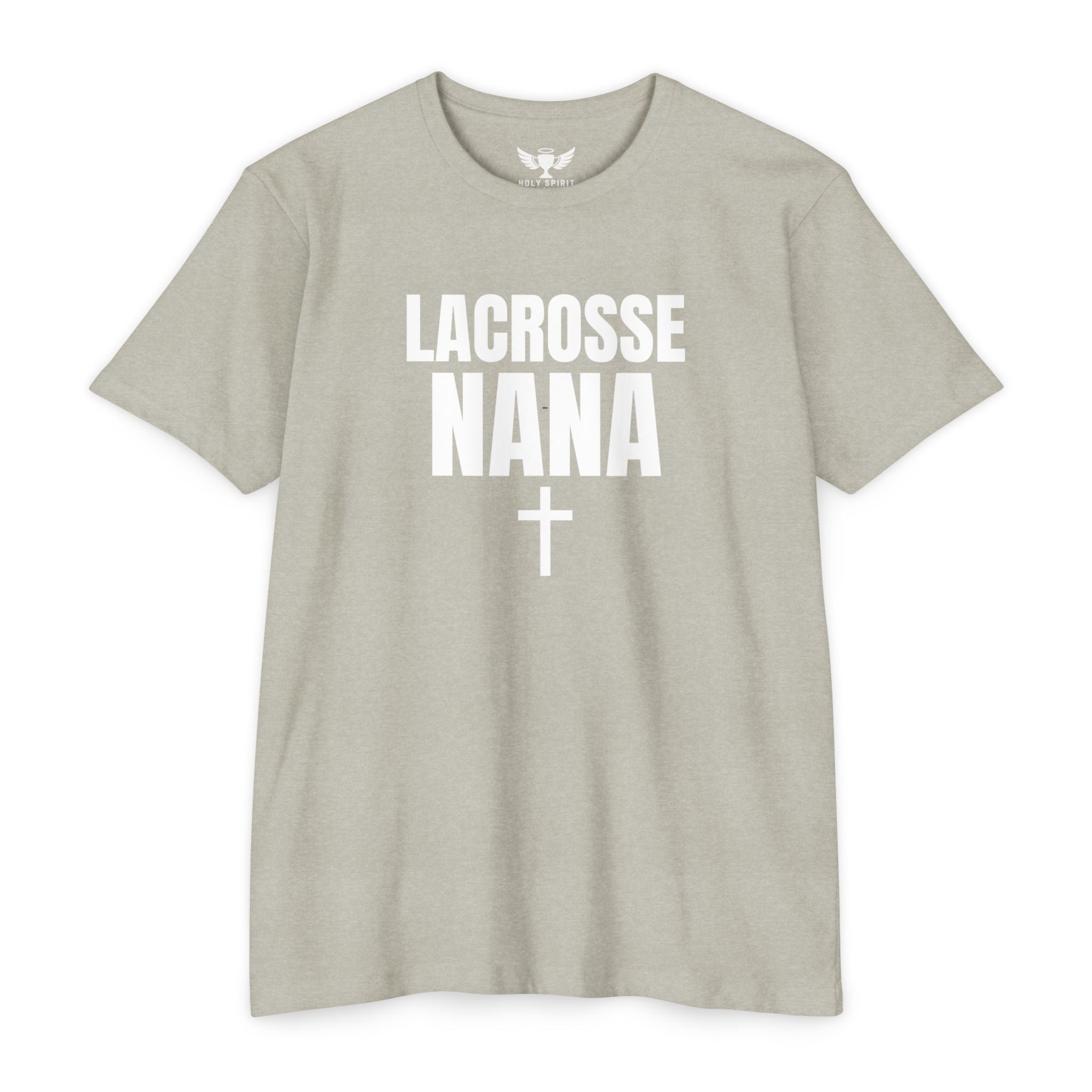 Lacrosse Nana T-Shirt — Custom Name & Number Sports Tee