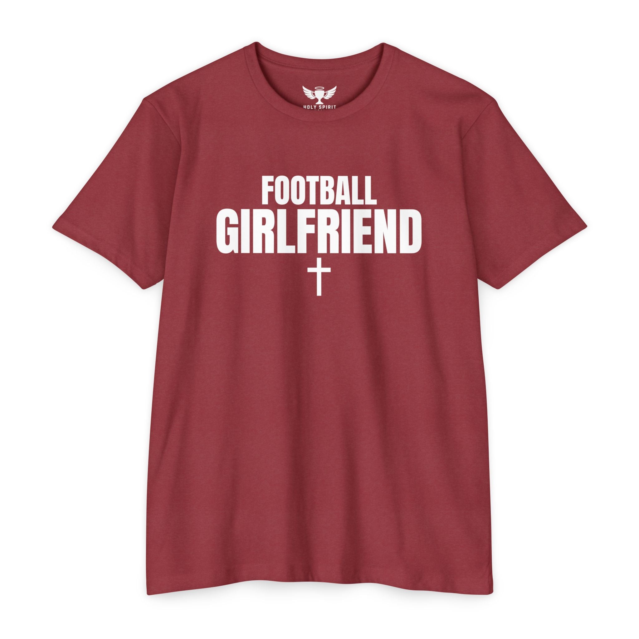 Football Girlfriend T-Shirt — Personalized Back Name & Number