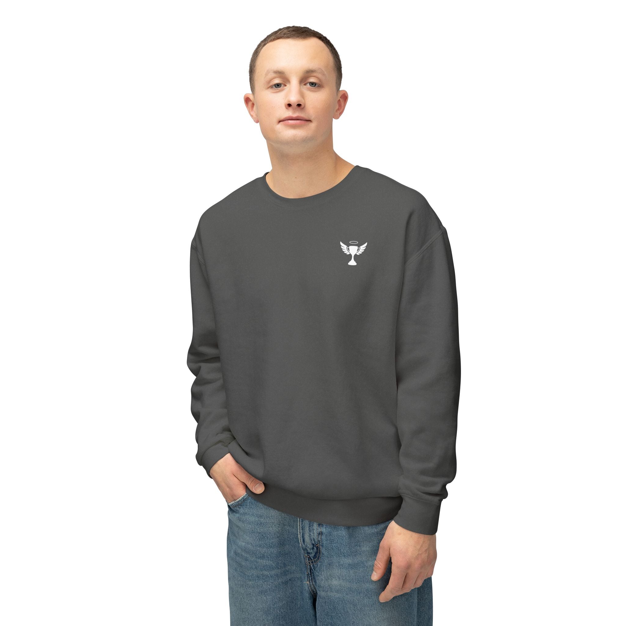 Psalm 144:1 Logo Crewneck Sweatshirt
