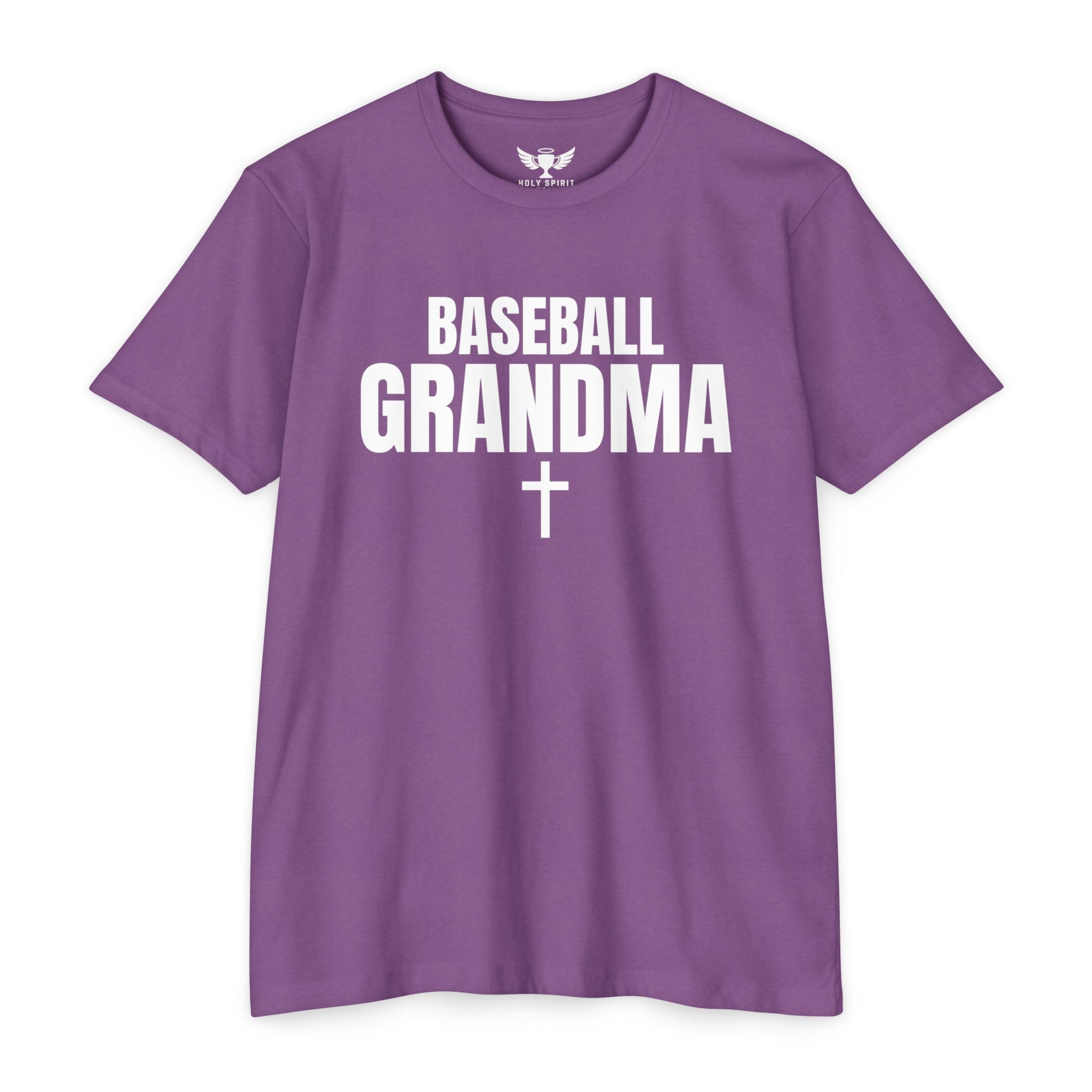 Baseball Grandma T-Shirt — Custom Back Name & Number
