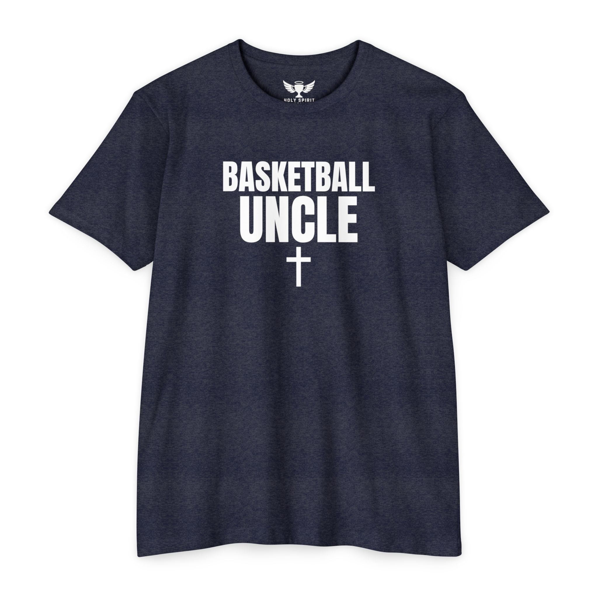 Basketball Uncle T-Shirt — Custom Back Name & Number