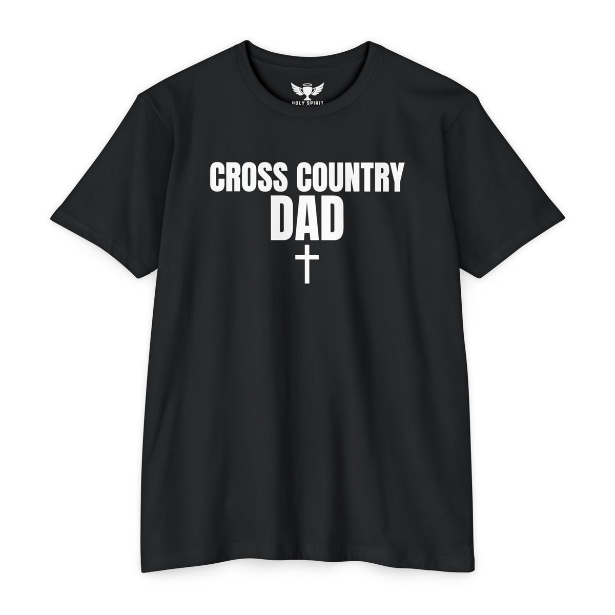 Cross Country Dad T-Shirt — Custom Name & Number Sports Tee