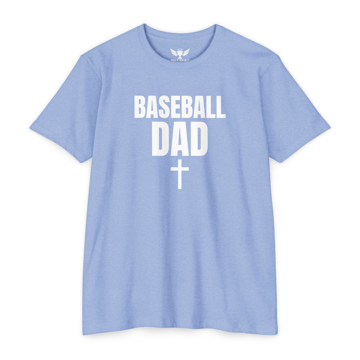 Baseball Dad T-Shirt — Custom Back Name & Number