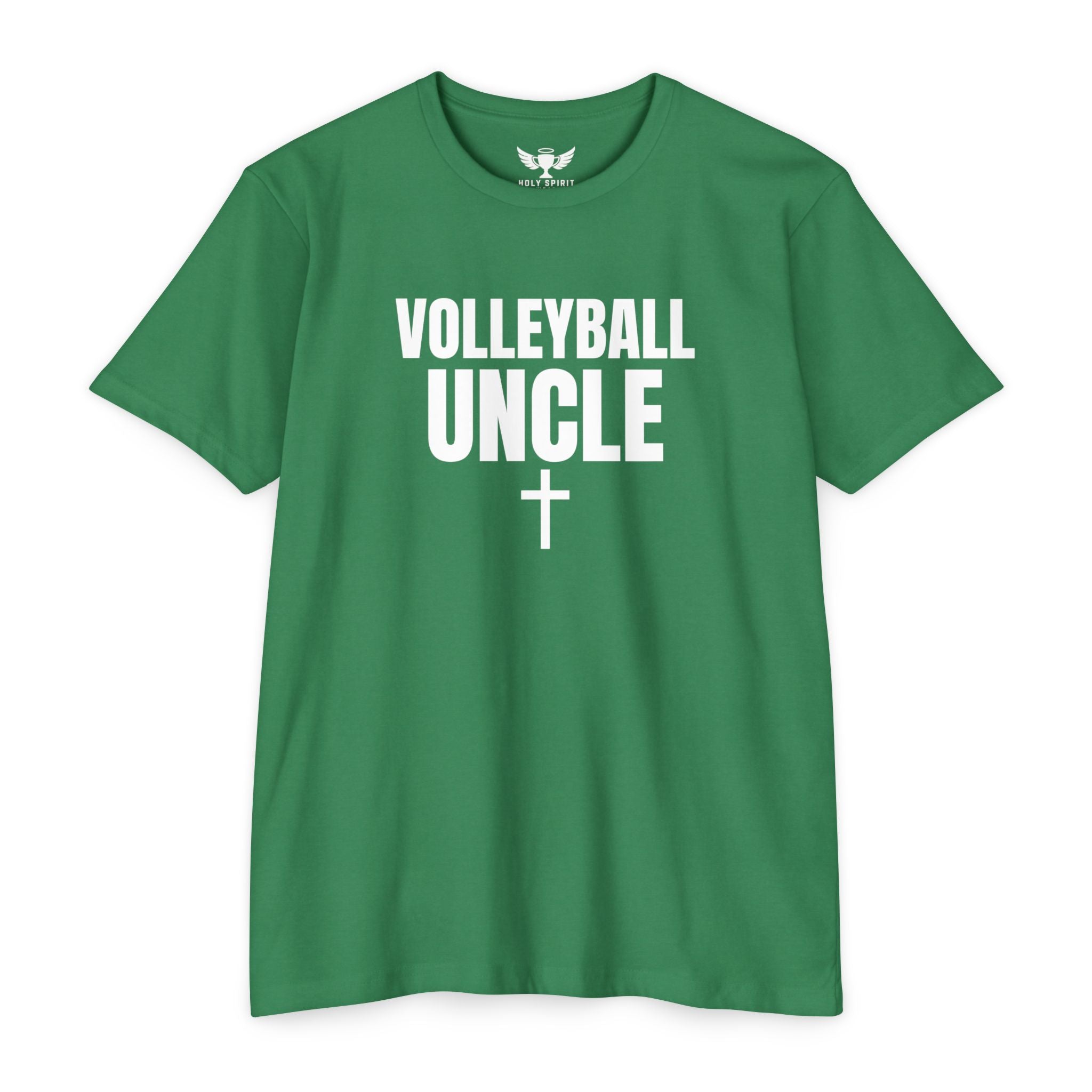 Volleyball Uncle T-Shirt — Custom Name & Number Sports Tee