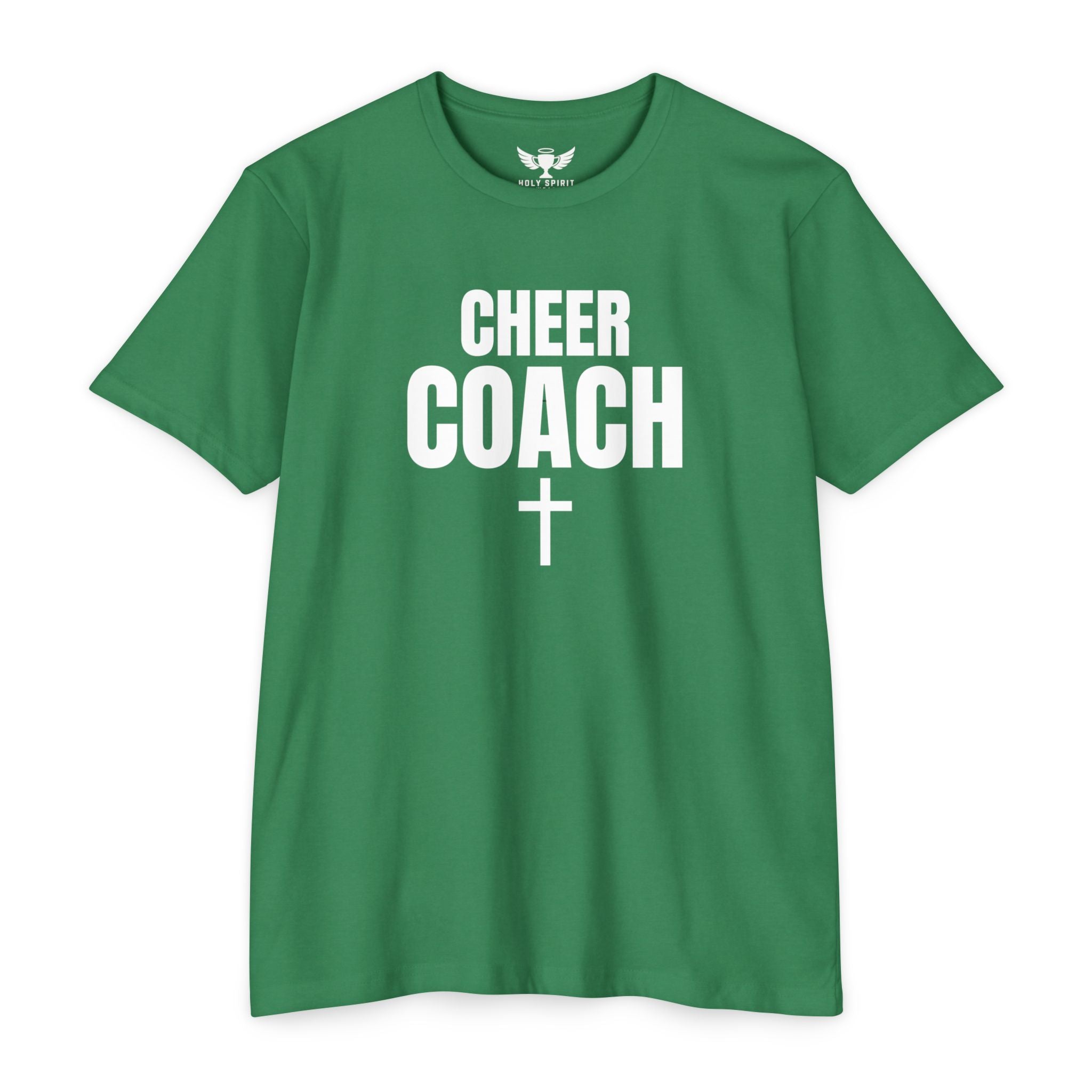 Cheer Coach T-Shirt — Personalized Back Number & Name