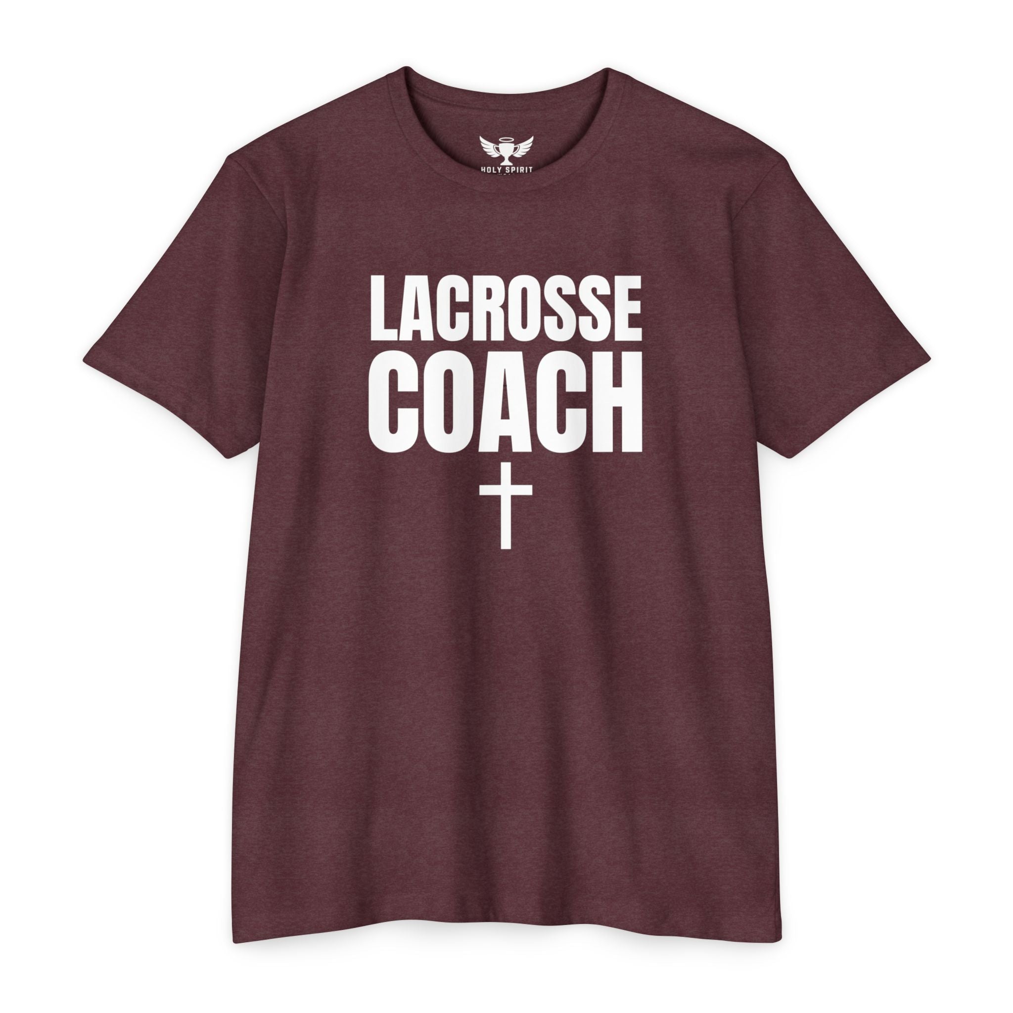 Lacrosse Coach T-Shirt – Custom Name & Number Sports Tee