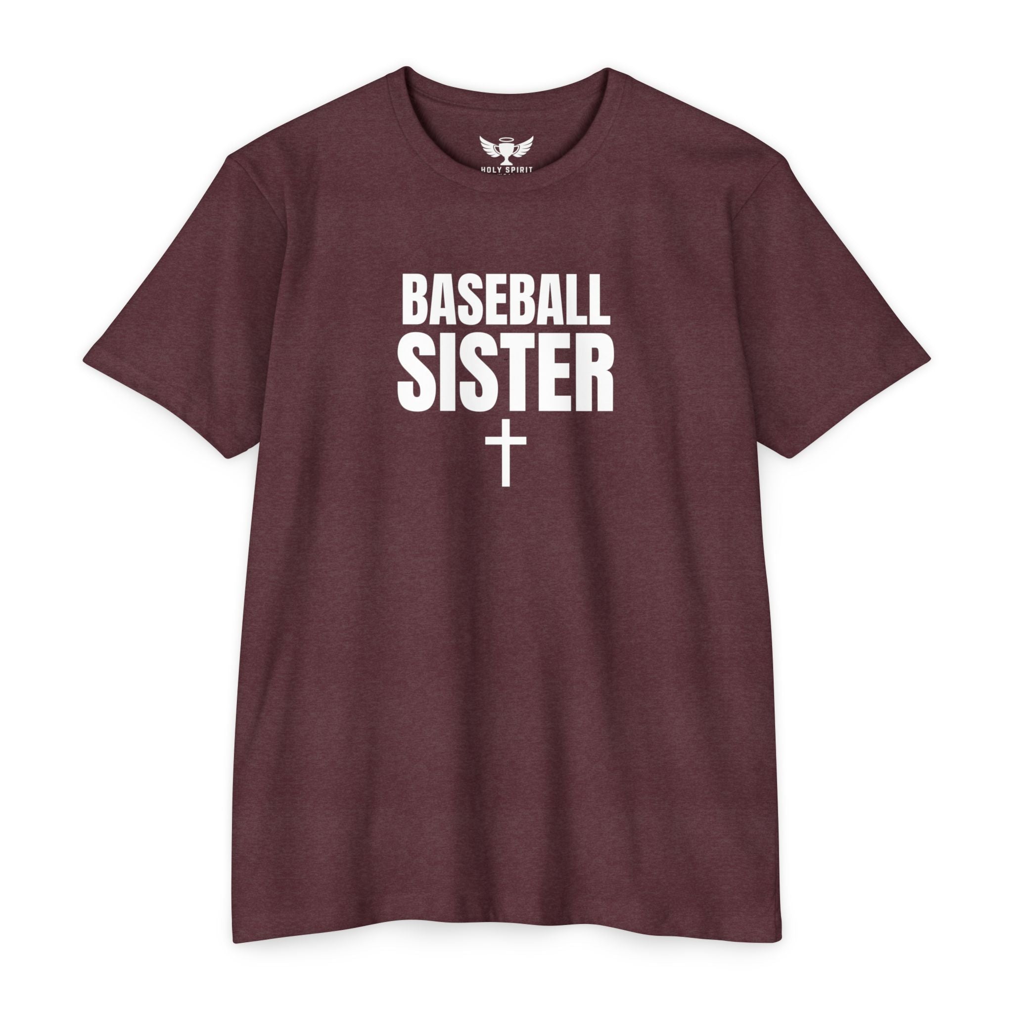 Baseball Sister T-Shirt — Personalized Back Name & Number