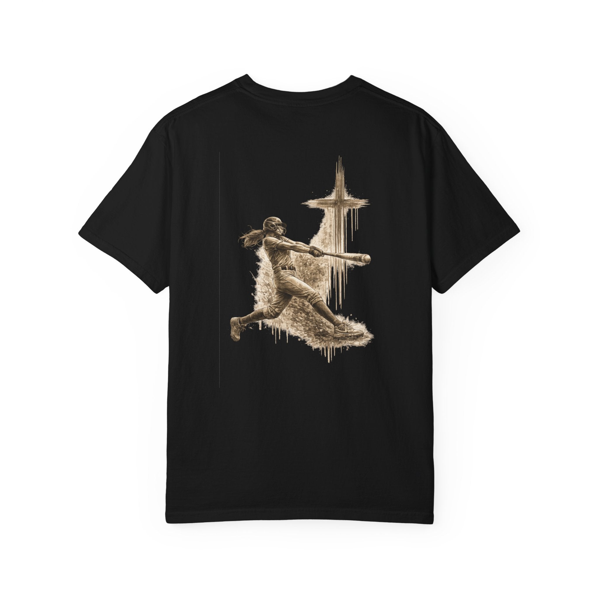All Glory To God - Softball Tee — Faith-Based Athletic T-Shirt