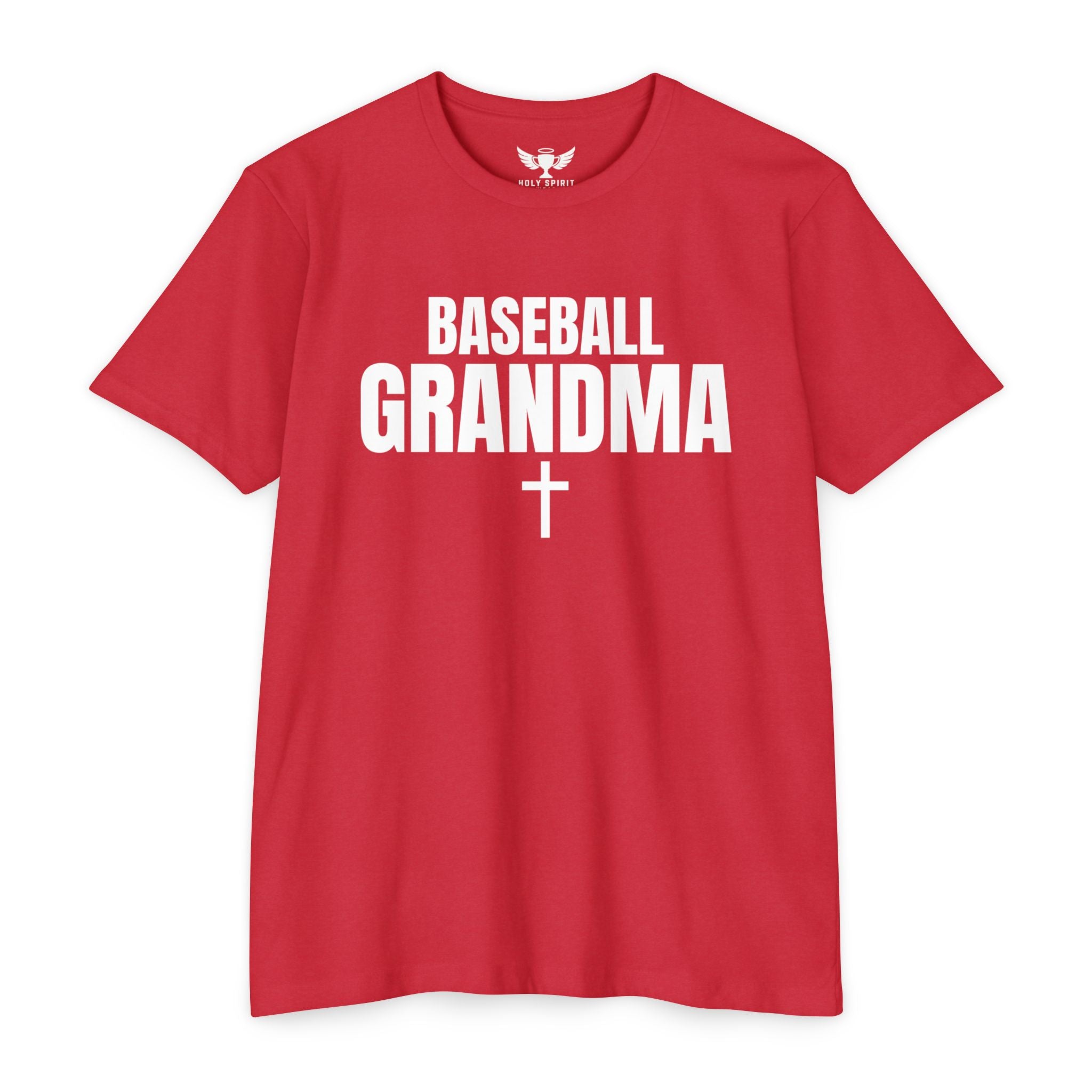 Baseball Grandma T-Shirt — Custom Back Name & Number