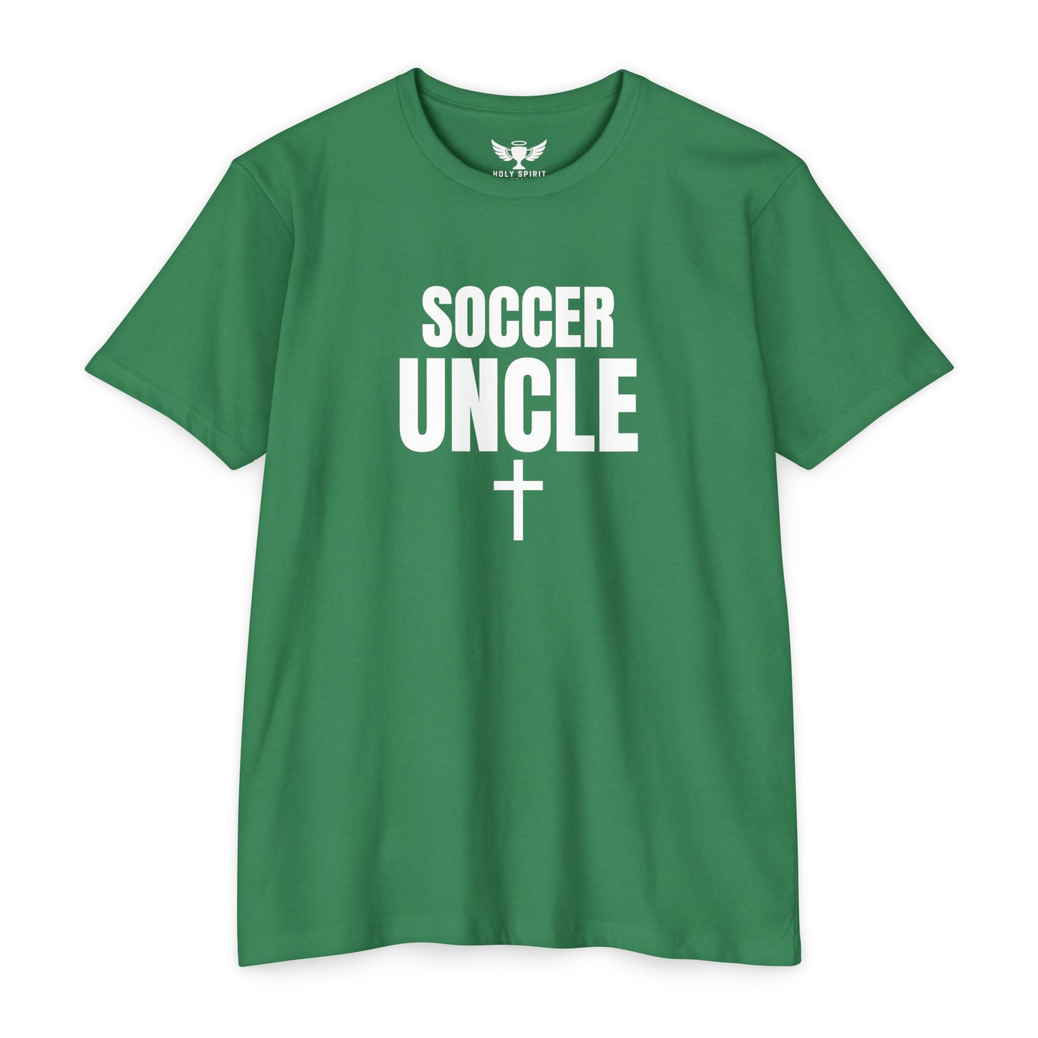 Soccer Uncle T-Shirt — Custom Name & Number Sports Tee