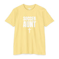 Soccer Aunt T-Shirt — Customizable Back Name & Number