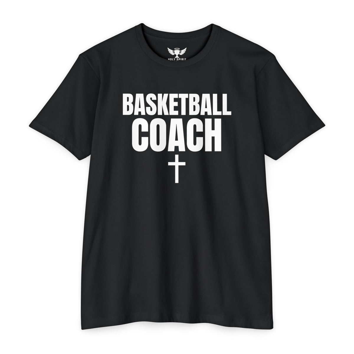 Basketball Coach T-Shirt — Custom Back Name & Number