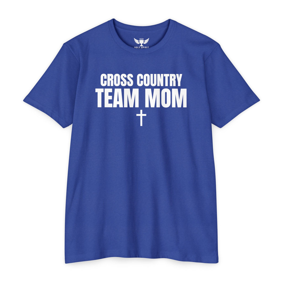 Cross Country Team Mom T-Shirt — Custom Name & Number Sports Tee