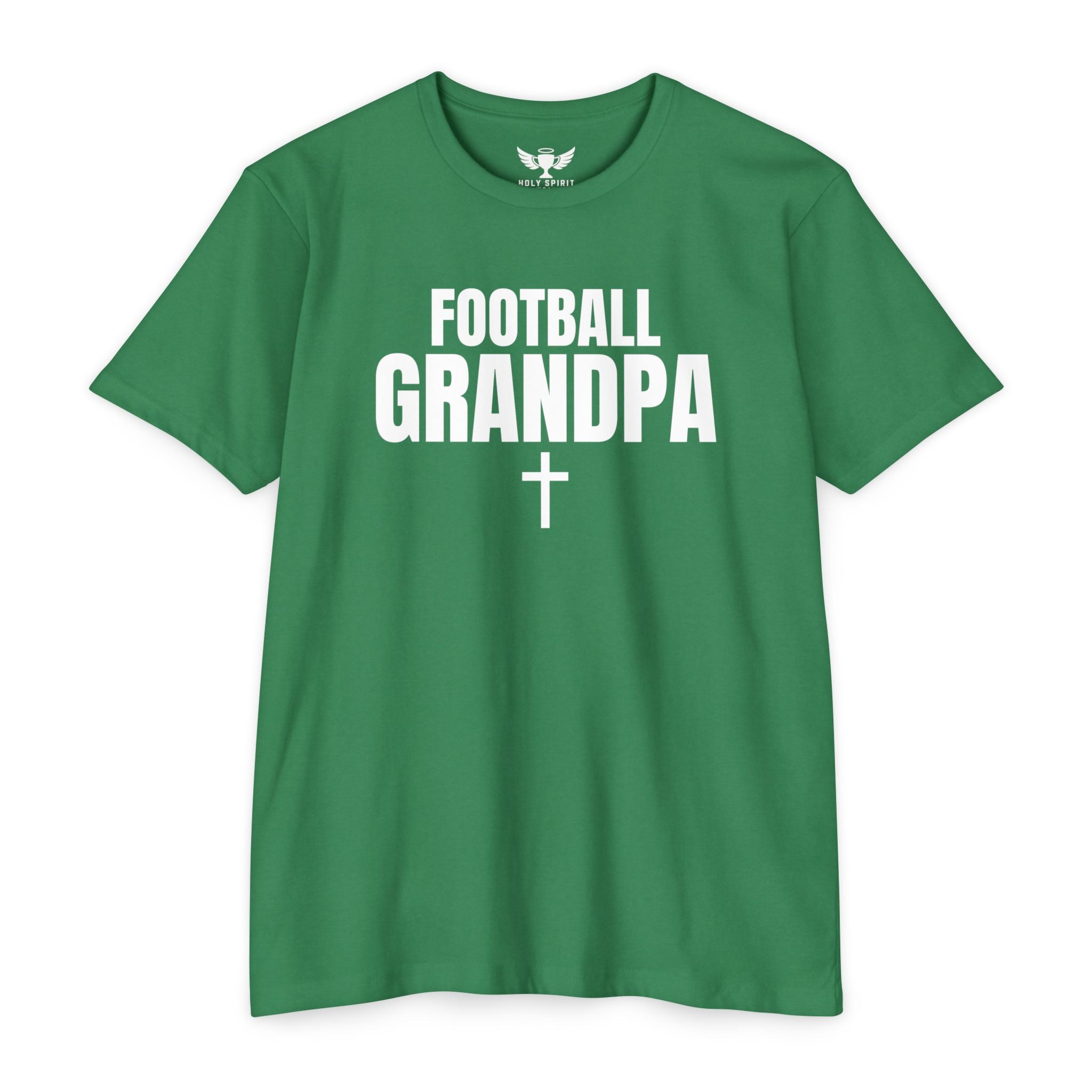 Football Grandpa T-Shirt — Personalized Back Name & Number